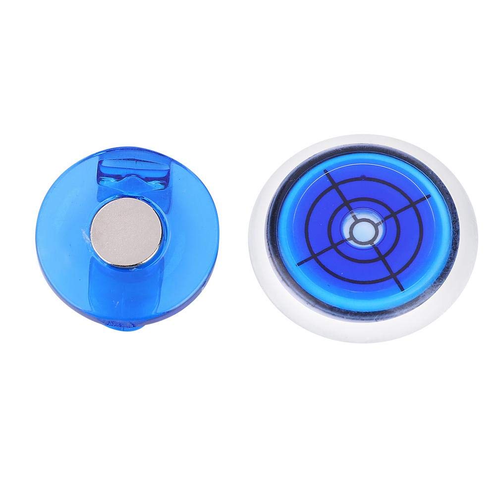 Keenso Golf Ball Marker Set - 5 Color Durable Plastic Magnetic Hat Clip with Detachable Marker | Perfect for Golf Accessories, Tournament Play & Golf Gifts