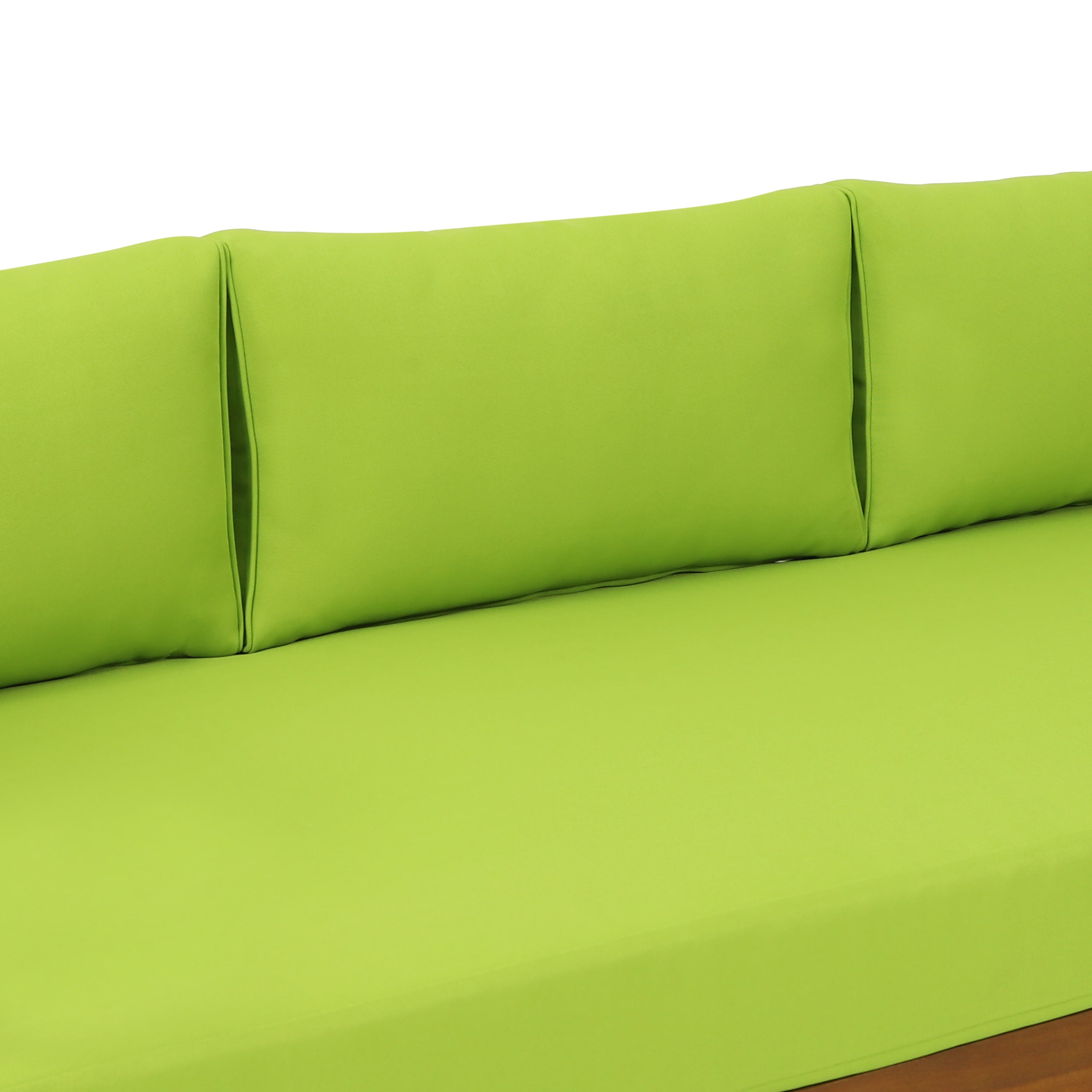 CLAREMONT 3-Seater Daybed - Modern Sofa Bed for Living Room, Guest Room & Patio - Comfortable Convertible Lounge Furniture for Small Spaces