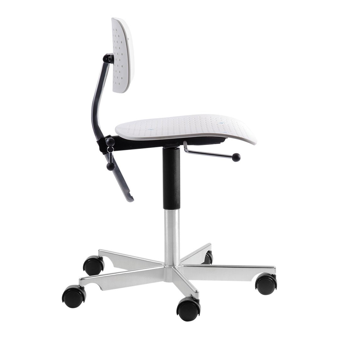 Premium Rasmussen Kevi Air Chair - Ergonomic Office Chair with Breathable Mesh Back & Adjustable Height - Perfect for Home Office, Gaming & Workspace Comfort