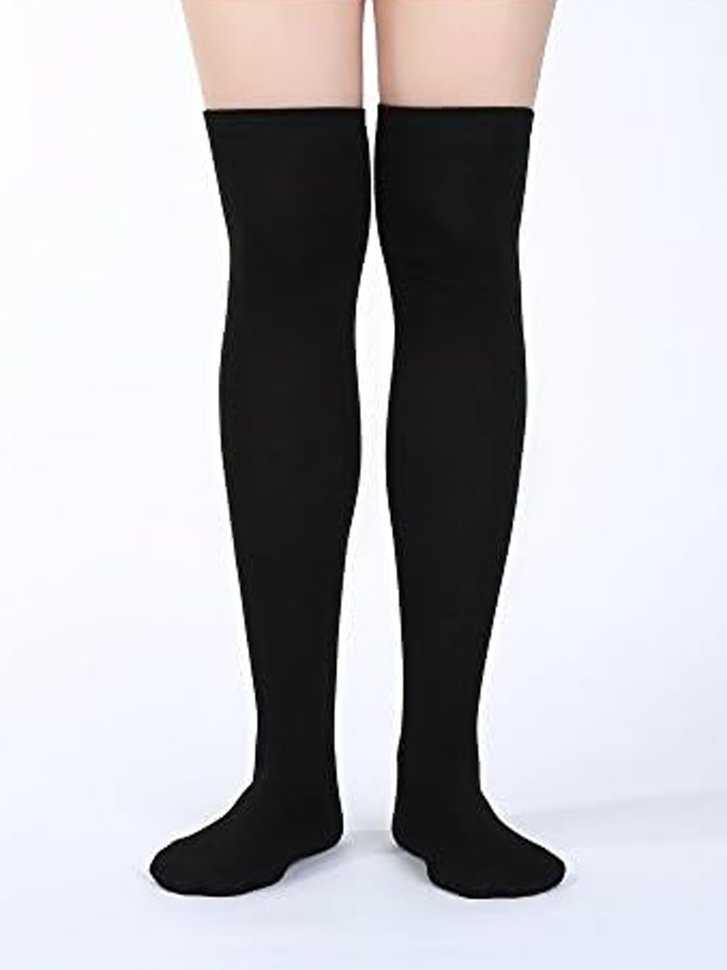 SATINIOR Women's Knee High Socks - Halloween Thigh Stockings for Cosplay, Costume Parties & Dress Up | Perfect for Halloween Outfits, Anime Conventions & Themed Events
