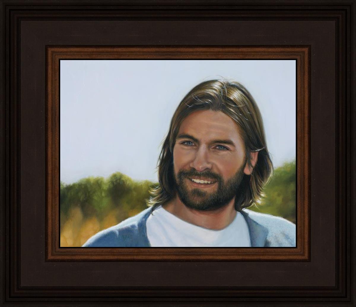 Abide With Me by Liz Lemon Swindle - Inspirational Christian Art Print for Home, Office & Church Decor - Perfect for Gifts, Wall Art & Spiritual Encouragement
