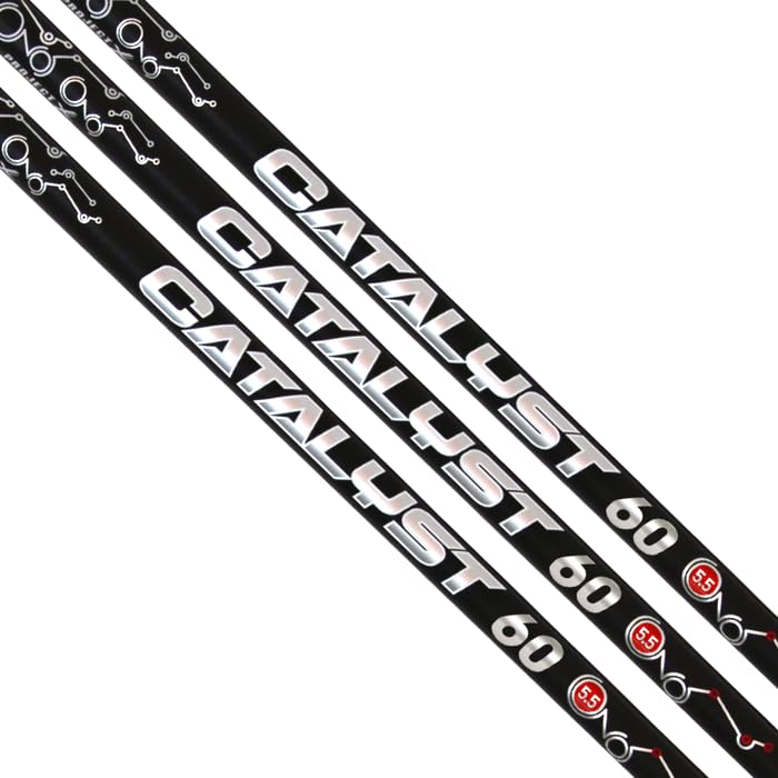 TRUE TEMPER Project X Catalyst Black Graphite Iron Shafts - High Performance Golf Club Shafts for Men & Women | Perfect for Mid-Handicap Players, Driving Range & Tournament Play
