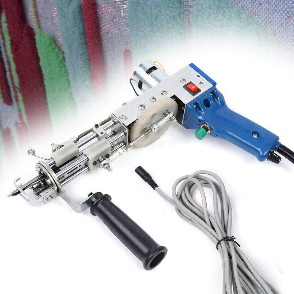 Electric Carpet Tufting Gun - Handheld Tufting Tool for DIY Rug Making, High-Speed Carpet Weaving Machine - Perfect for Home Decor, Craft Projects & Custom Rug Creation