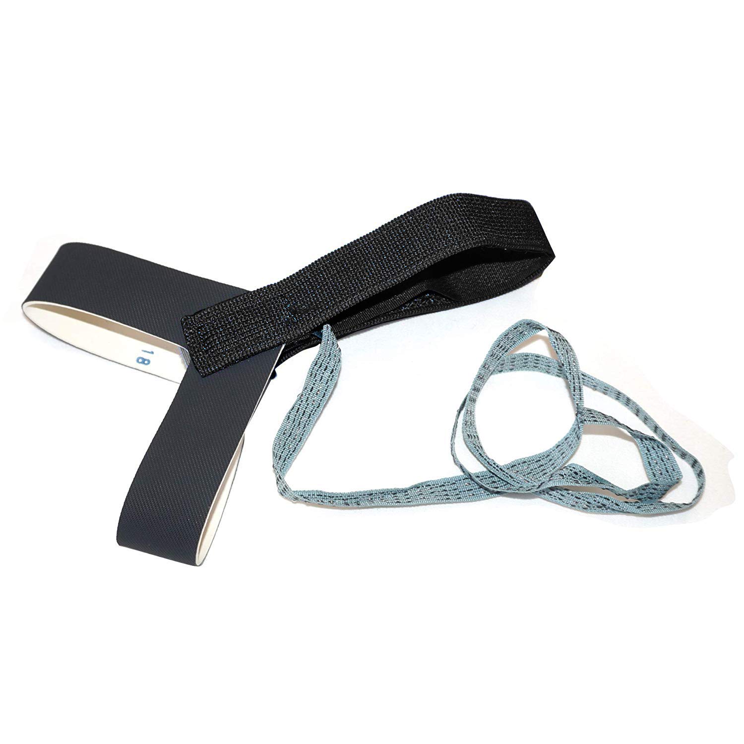 Premium 1M Ohm ESD Reusable Heel Straps - Adjustable Anti Static Grounding Straps for Electronics Protection (20-Pack, Black) | Ideal for Workbenches, Labs & Static-Sensitive Environments