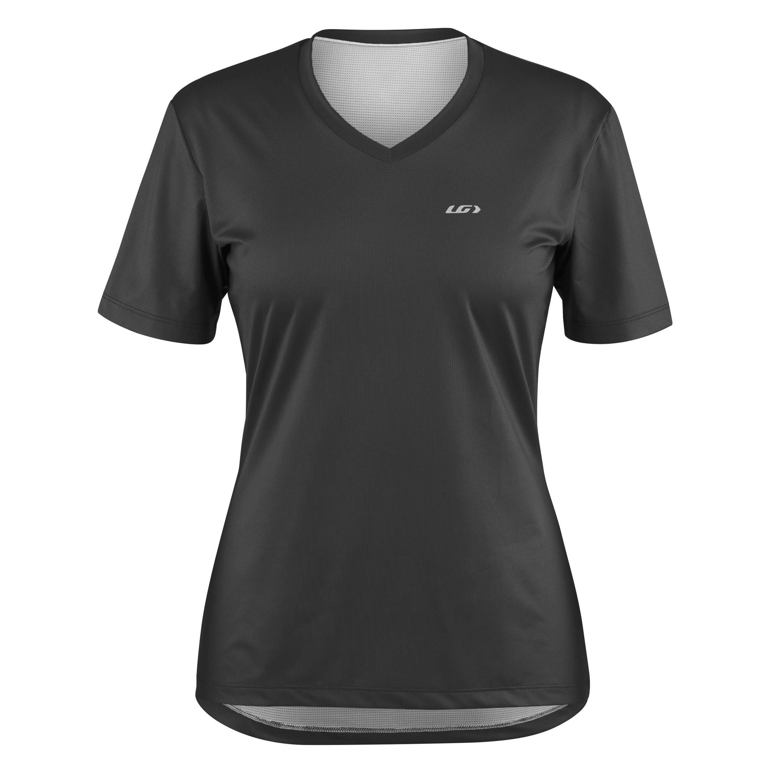 Louis Garneau 2021 Women's Grity Performance T-Shirt - Moisture Wicking Cycling & Running Top for Active Women
