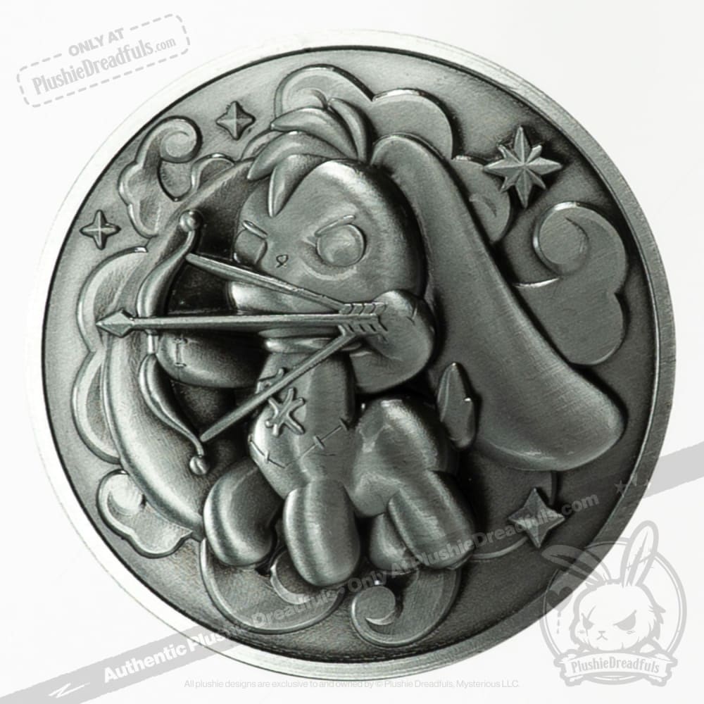 Plushie Dreadfuls Collectible Zodiac Rabbit Coin - Cute Animal-Themed Coin for Collectors, Gifts & Home Decor | Perfect for Chinese New Year, Birthday Presents & Coin Collections