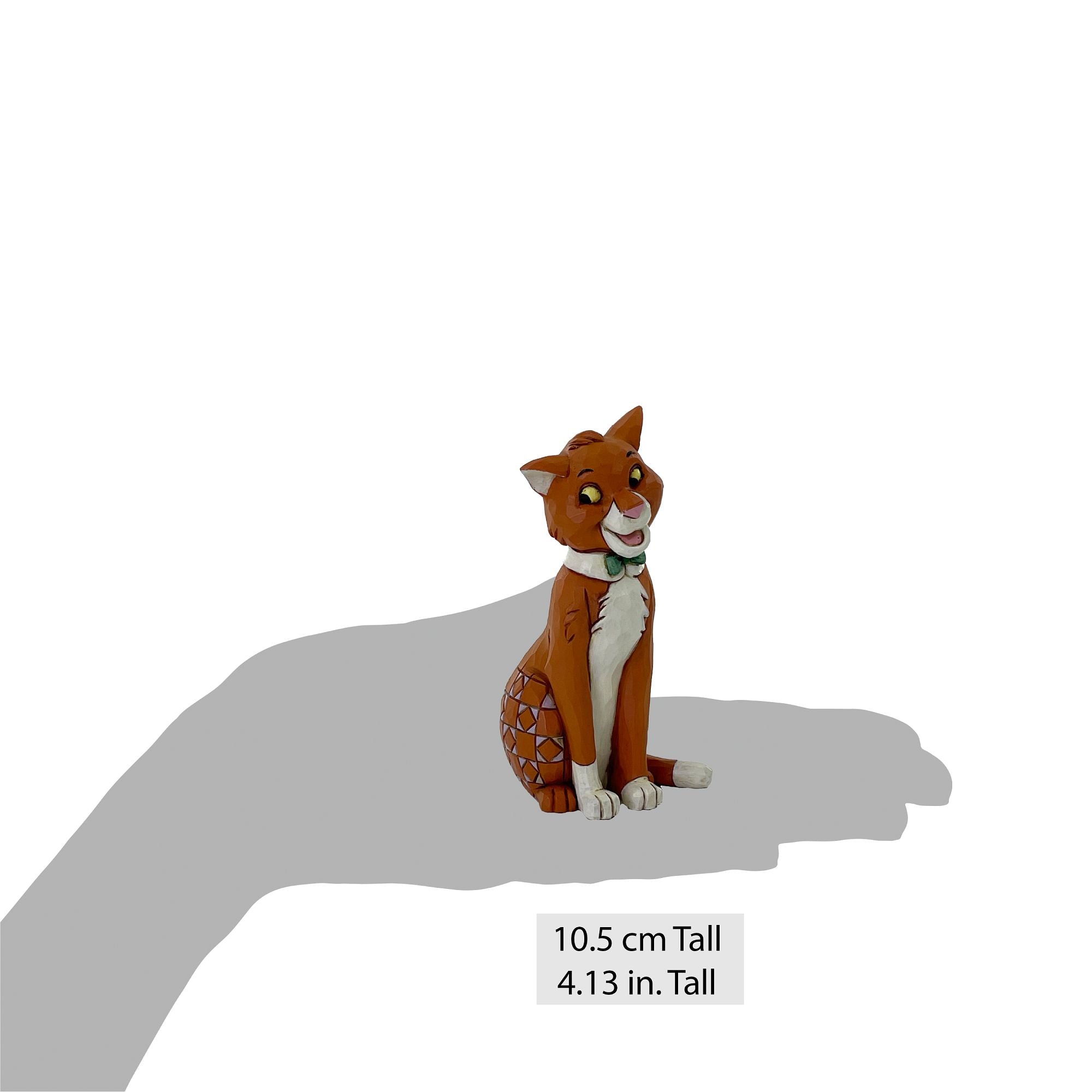 Thomas O'Malley Mini Cat Plush Toy - Adorable Orange Tabby Stuffed Animal for Kids & Collectors - Perfect for Gifts, Nursery Decor, and Disney Fans