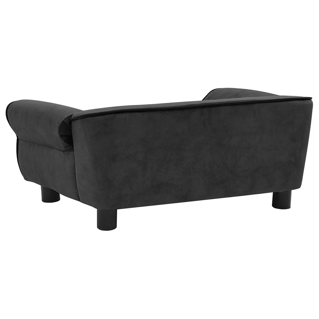 Premium Pet Sofa Bed for Dogs and Cats - Removable Washable Cushion, Furniture Protector for Small & Medium Pets, Plush 28.3x17.7x11.8 Inch Dark Gray - Perfect for Living Room, Bedroom & Pet-Friendly Spaces