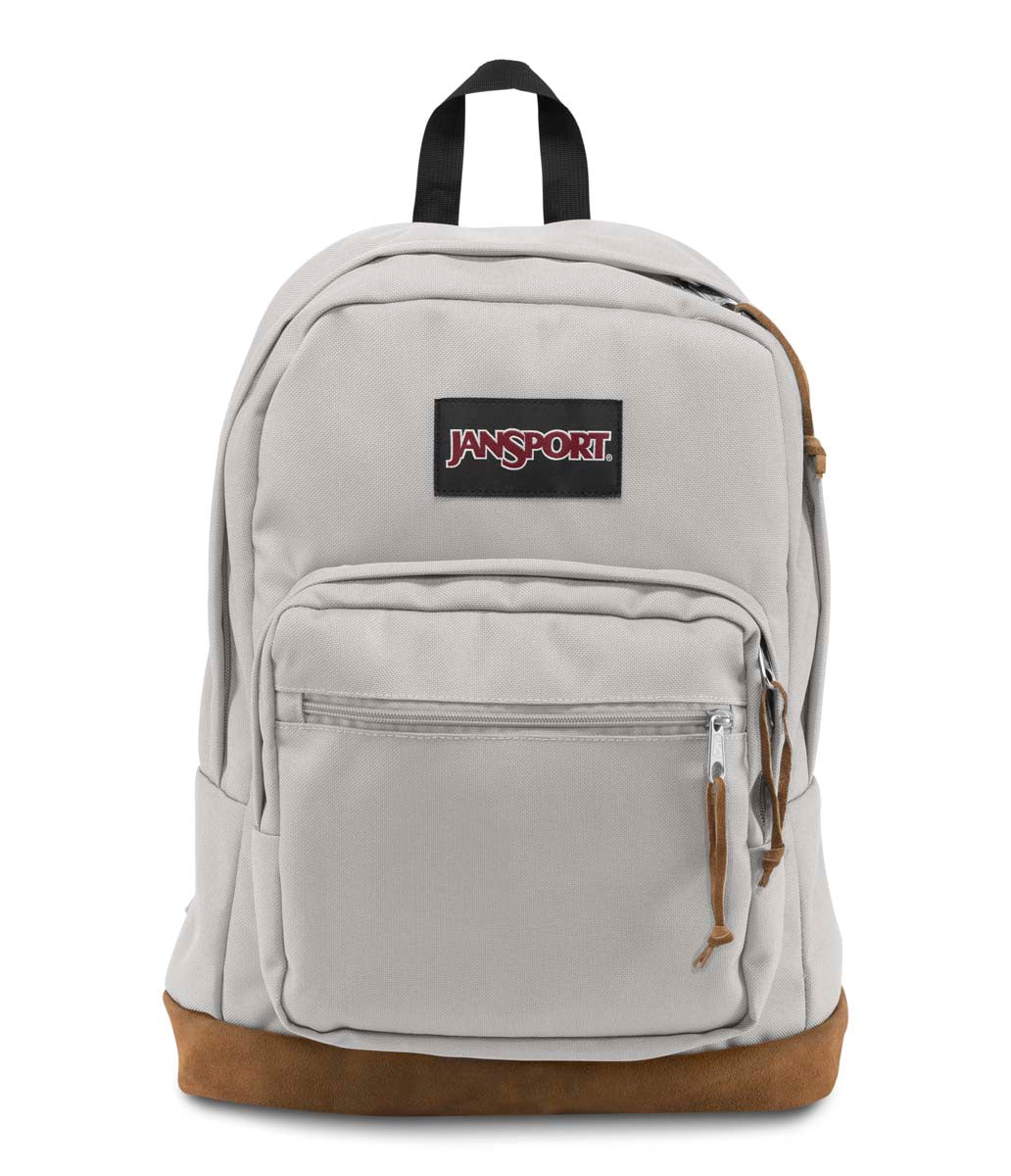 JanSport Right Pack Backpack - Lightweight Laptop Backpack for School & Travel, Grey Rabbit Print, Durable & Water-Resistant - Perfect for Students, Commuters & Outdoor Adventures