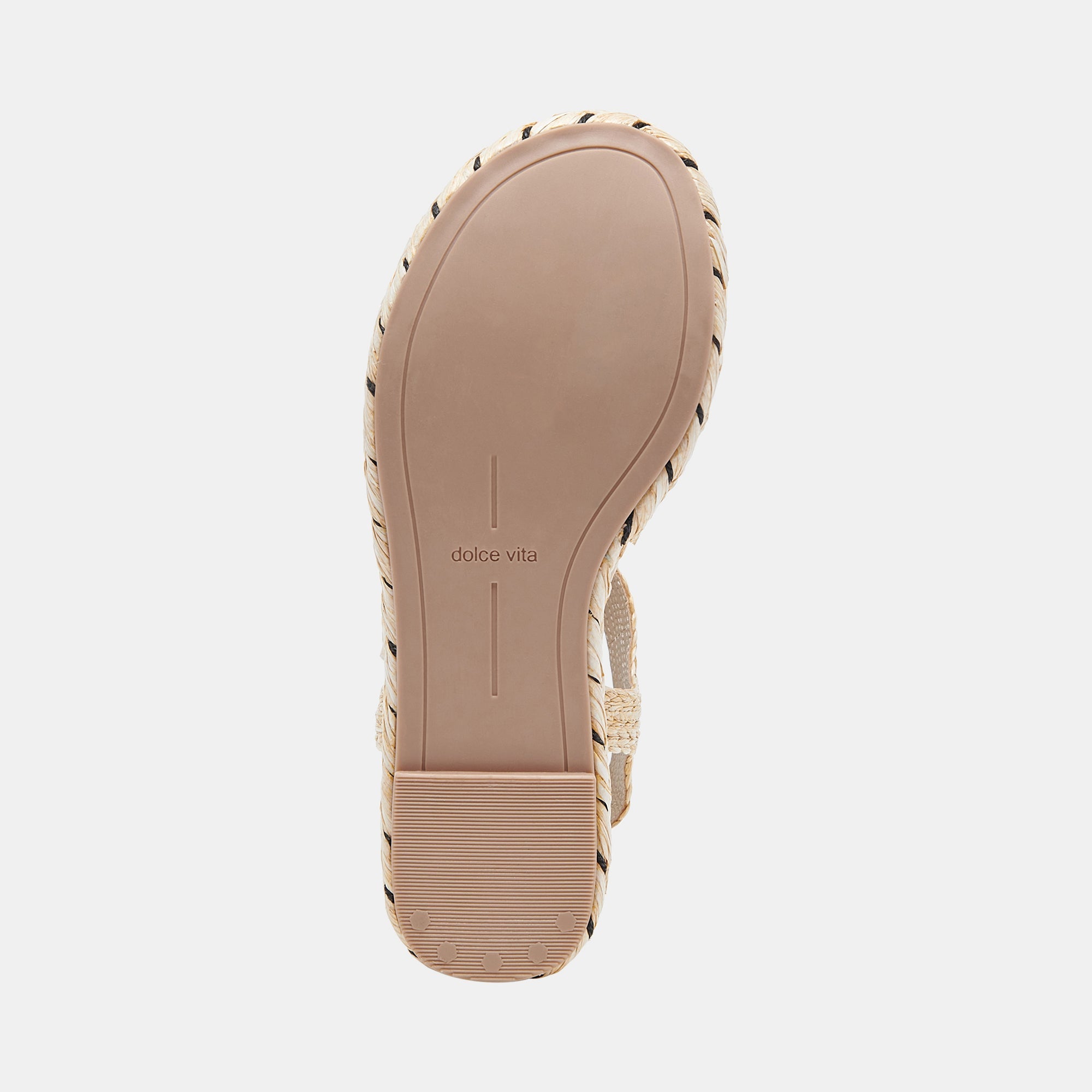 TIAGO WEDGES LT NATURAL RAFFIA Sandals for Women - Comfortable Summer Espadrille Wedge Shoes with Braided Sole | Perfect for Beach, Vacation, and Casual Outings