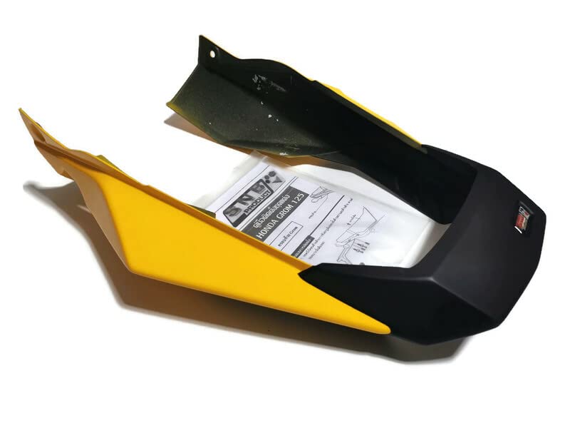 Honda Grom 2022 Rear Seat Fairing Cover Cowl Tail Light Replacement - Yellow & All Color Options | Motorcycle Accessories for Customization & Protection | Perfect for Street Riding & Bike Upgrades