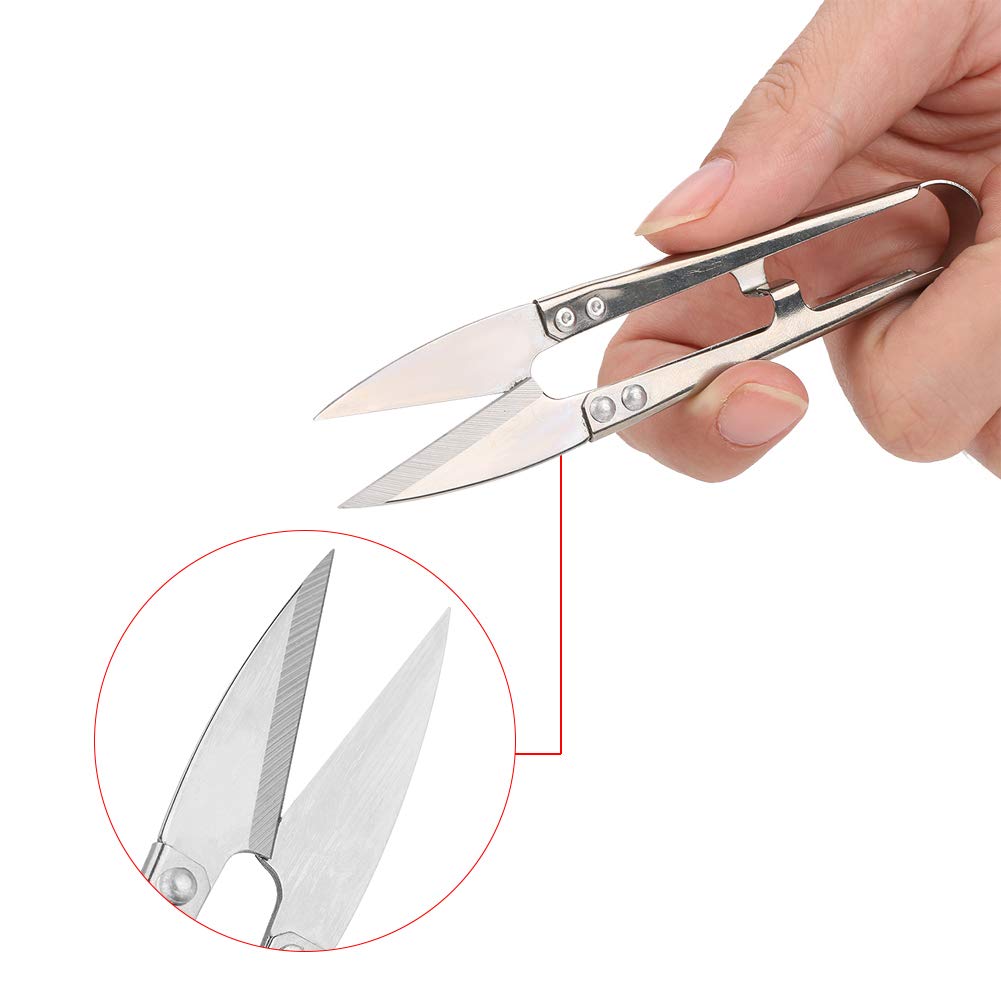 12-Piece Steel Sewing Scissors Set - Mini Embroidery Yarn Snips, Lightweight Thread Clippers & Trimming Nippers for DIY Stitching | Perfect for Quilting, Dressmaking & Craft Projects