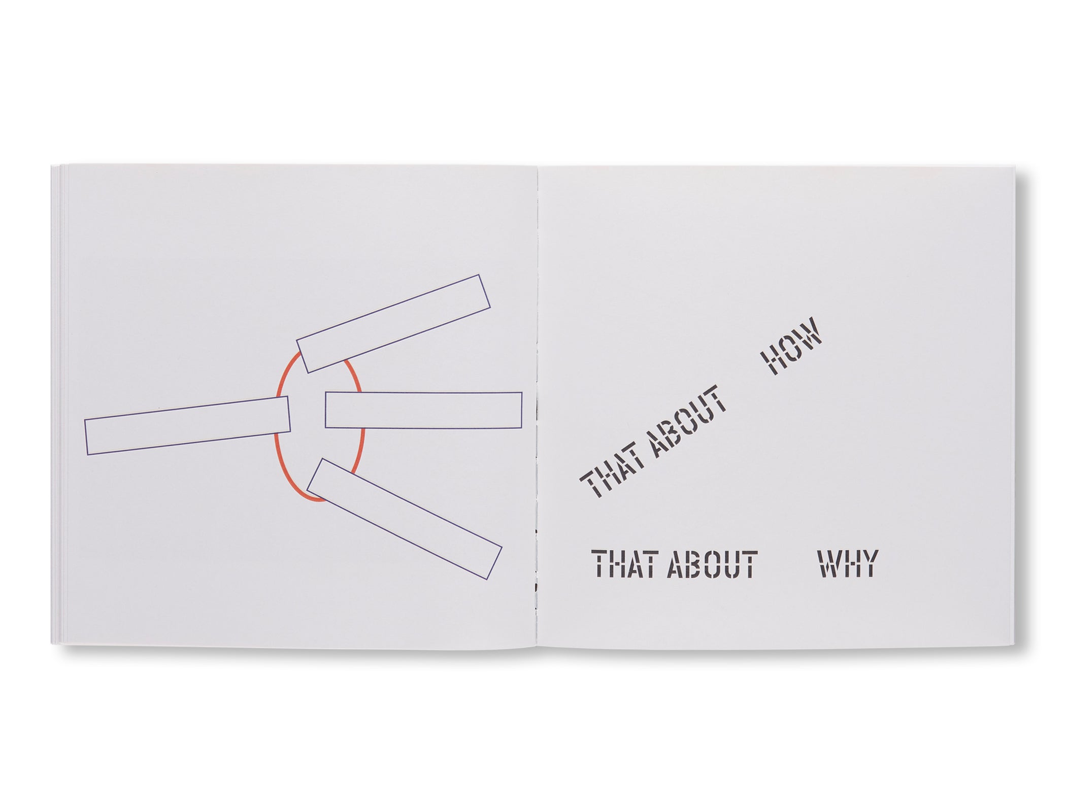 POR SÍ MISMO by Lawrence Weiner - Conceptual Art Book for Collectors & Art Enthusiasts | Perfect for Home Decor, Gallery Displays & Art Studies