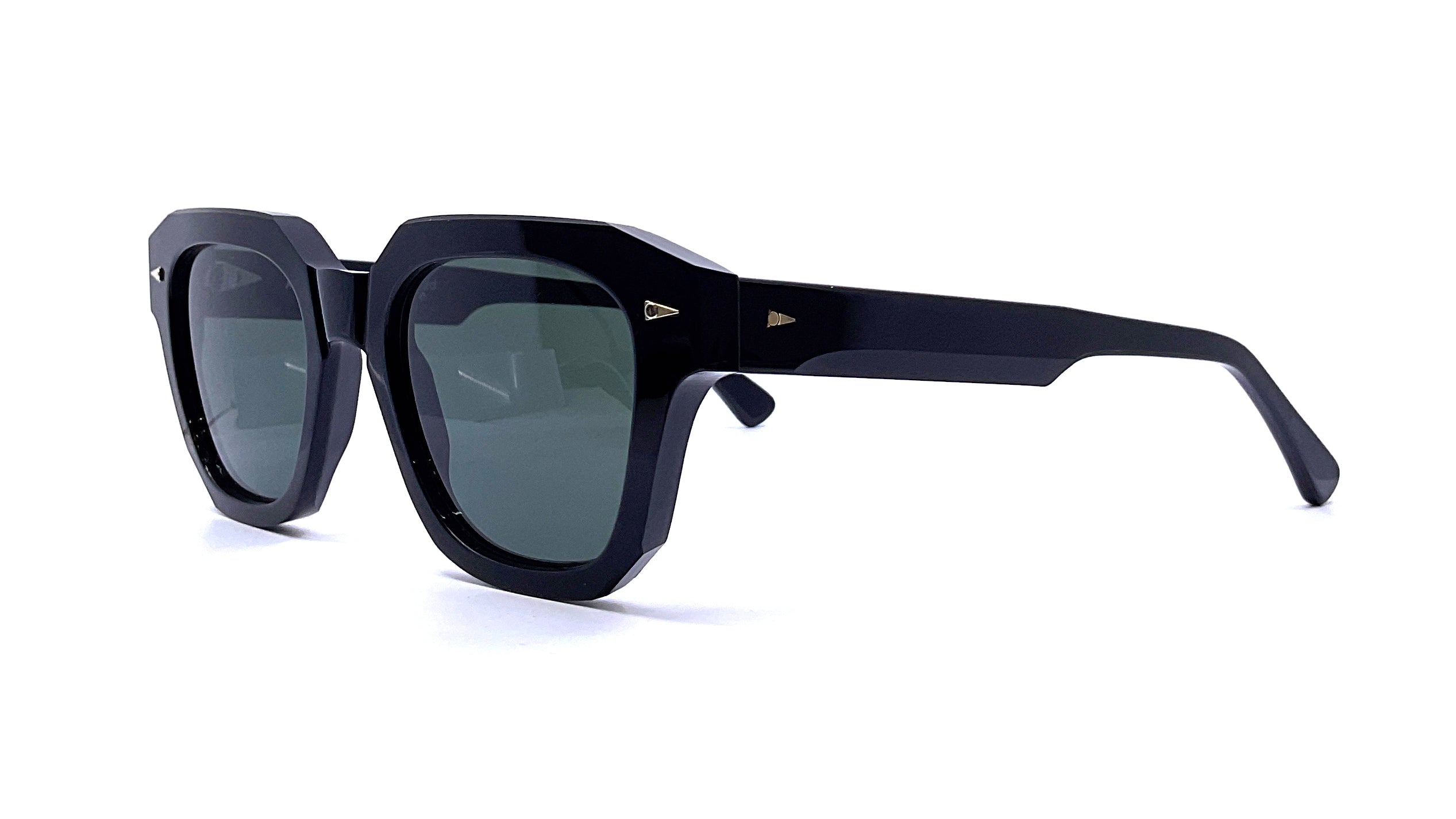 Ahlem Pont Mirabeau Sunglasses (Black) - Stylish UV Protection for Outdoor Activities & Travel