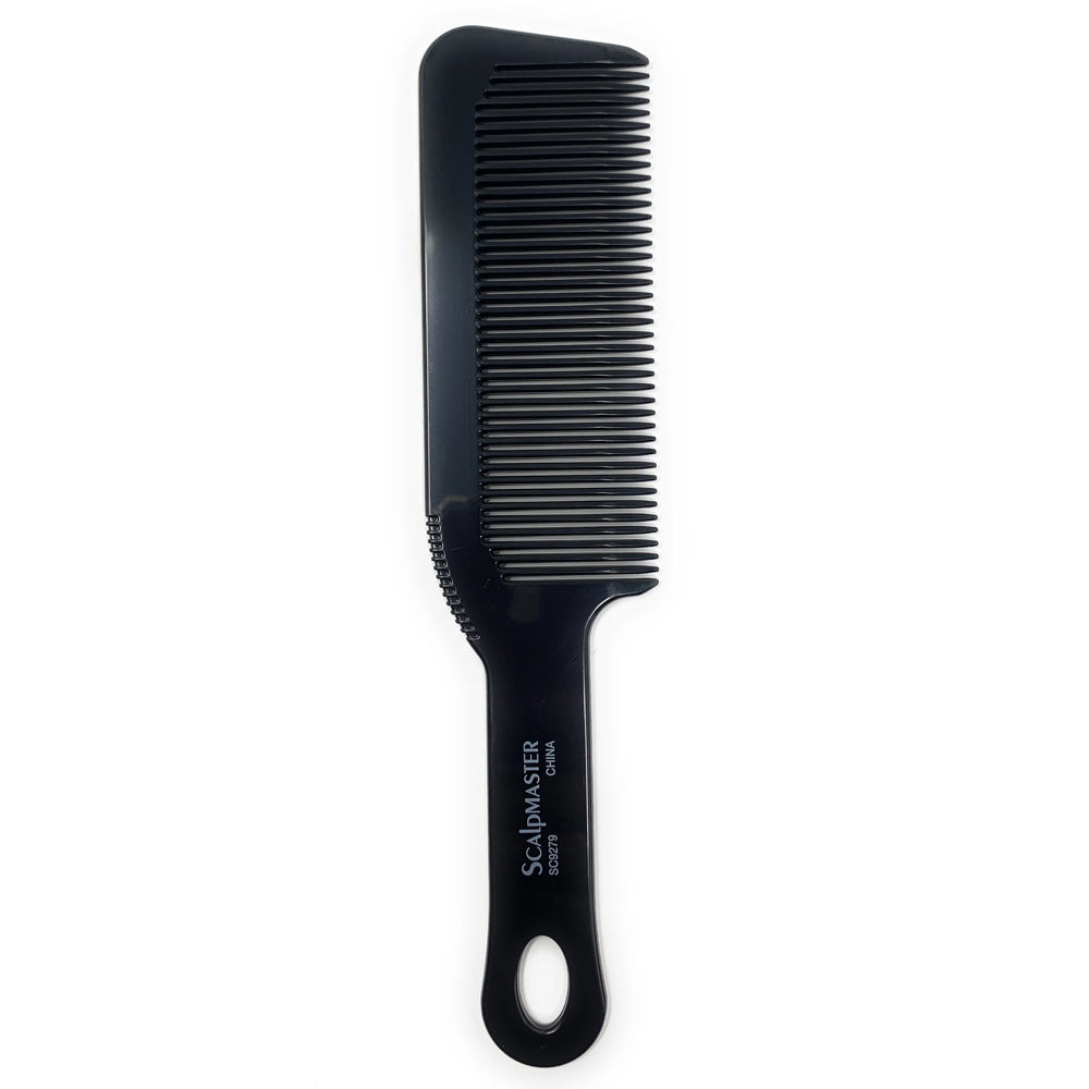 Scalpmaster 9 Inch Professional Barber Clipper Comb - Black Hair Cutting & Blending Comb for Fade, Taper & Precision Haircuts (1 Piece) - Perfect for Salon, Home & Professional Styling