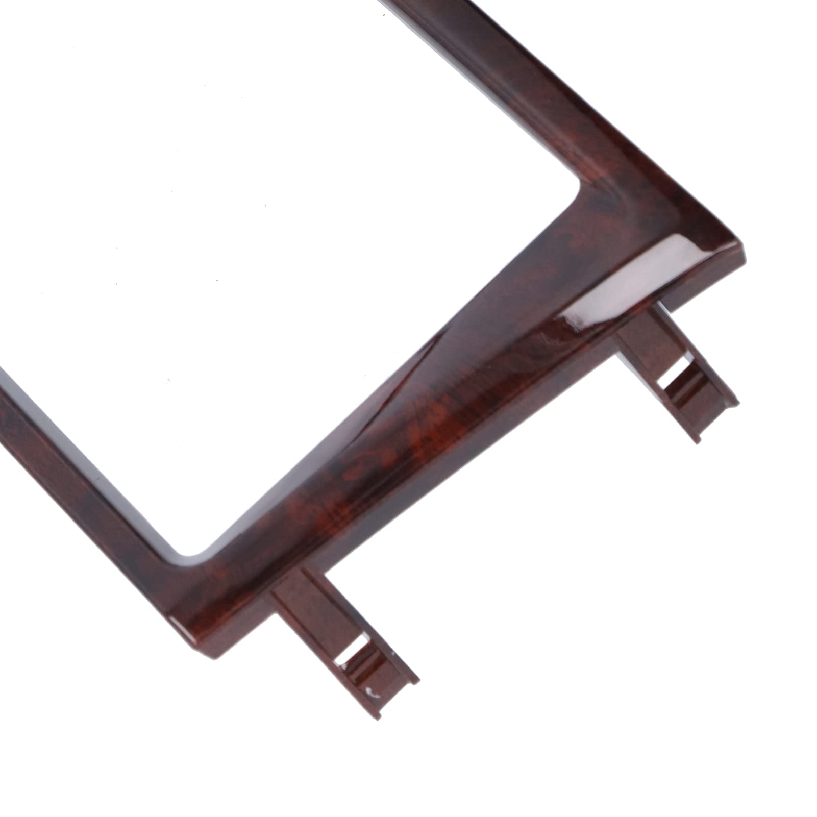 2 Din Car Stereo Dash Kit for Toyota Avalon 2000-2004 | Mahogany Radio Fascia Panel | Central Console Frame Upgrade | Perfect for Aftermarket Navigation & Audio System Installation