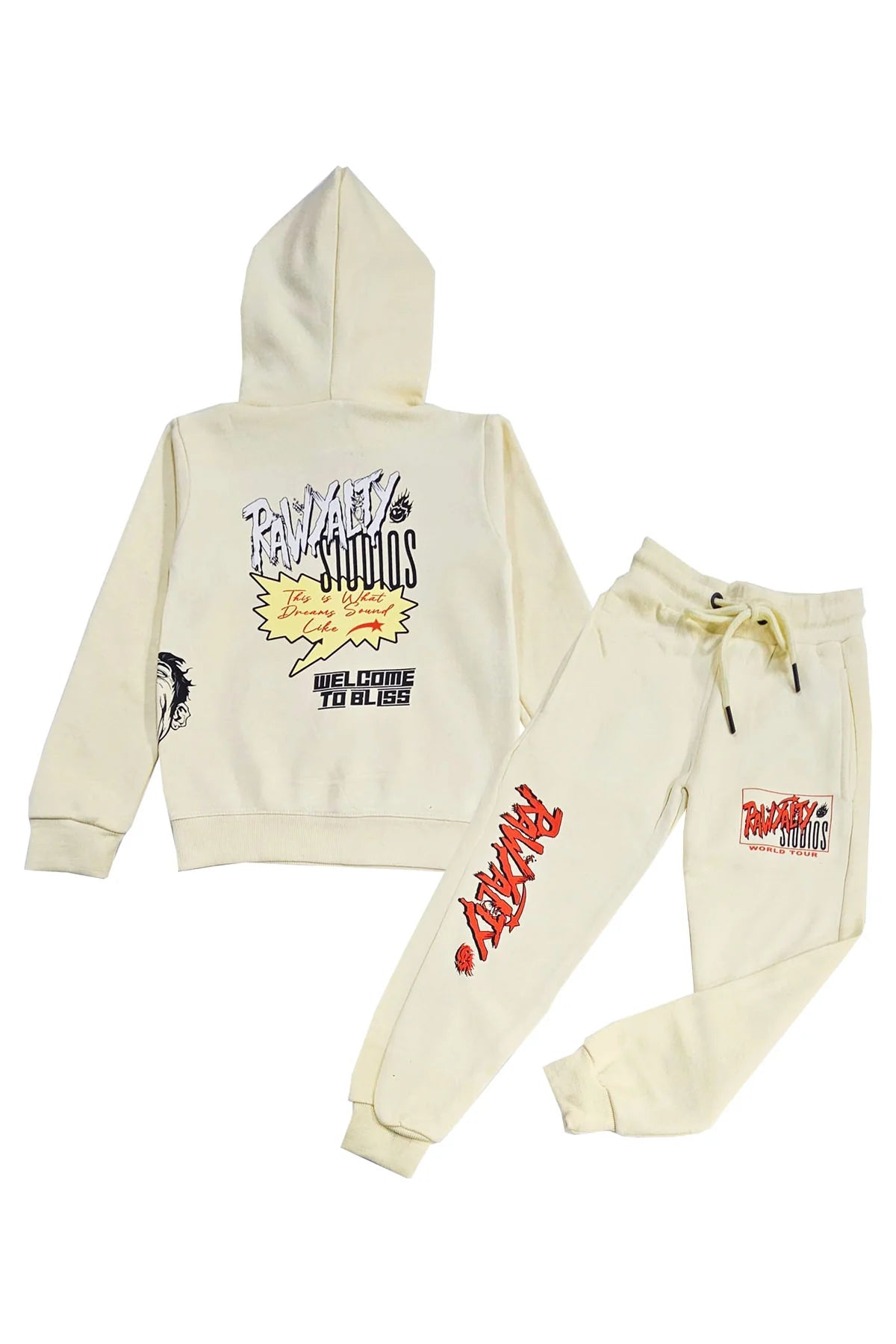 Royalty Studios Kids Hoodie and Jogger Set - Soft Cotton 2-Piece Outfit for Boys & Girls | Perfect for Playdates, School, and Family Outings
