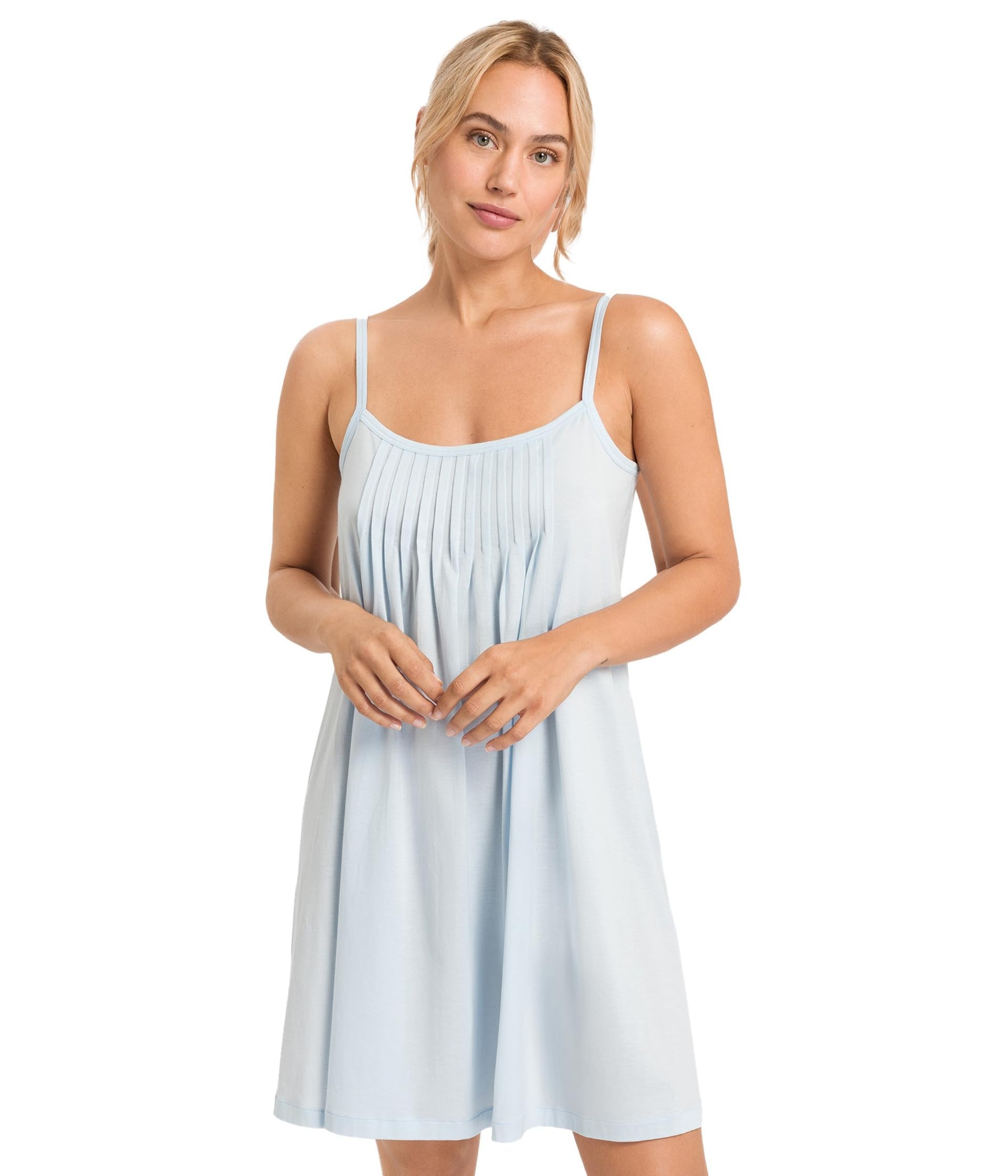 HANRO Women's Juliet Babydoll Nightgown - Soft Lace Trim Sleepwear for Women, Romantic & Comfortable Nightwear - Perfect for Valentine's Day, Honeymoon & Anniversary Gifts