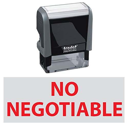 No Negotiable