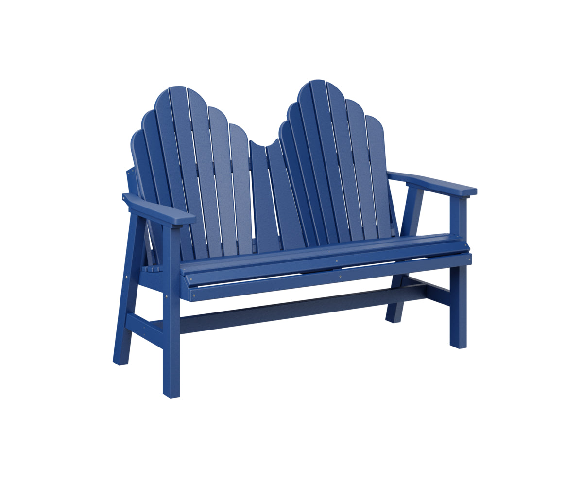 Berlin Gardens Cozi Back Loveseat - Outdoor Patio Furniture Set with Cushions, Weather-Resistant & Comfortable for Garden, Deck, Poolside Relaxation
