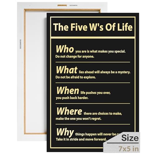 Five W's of Life