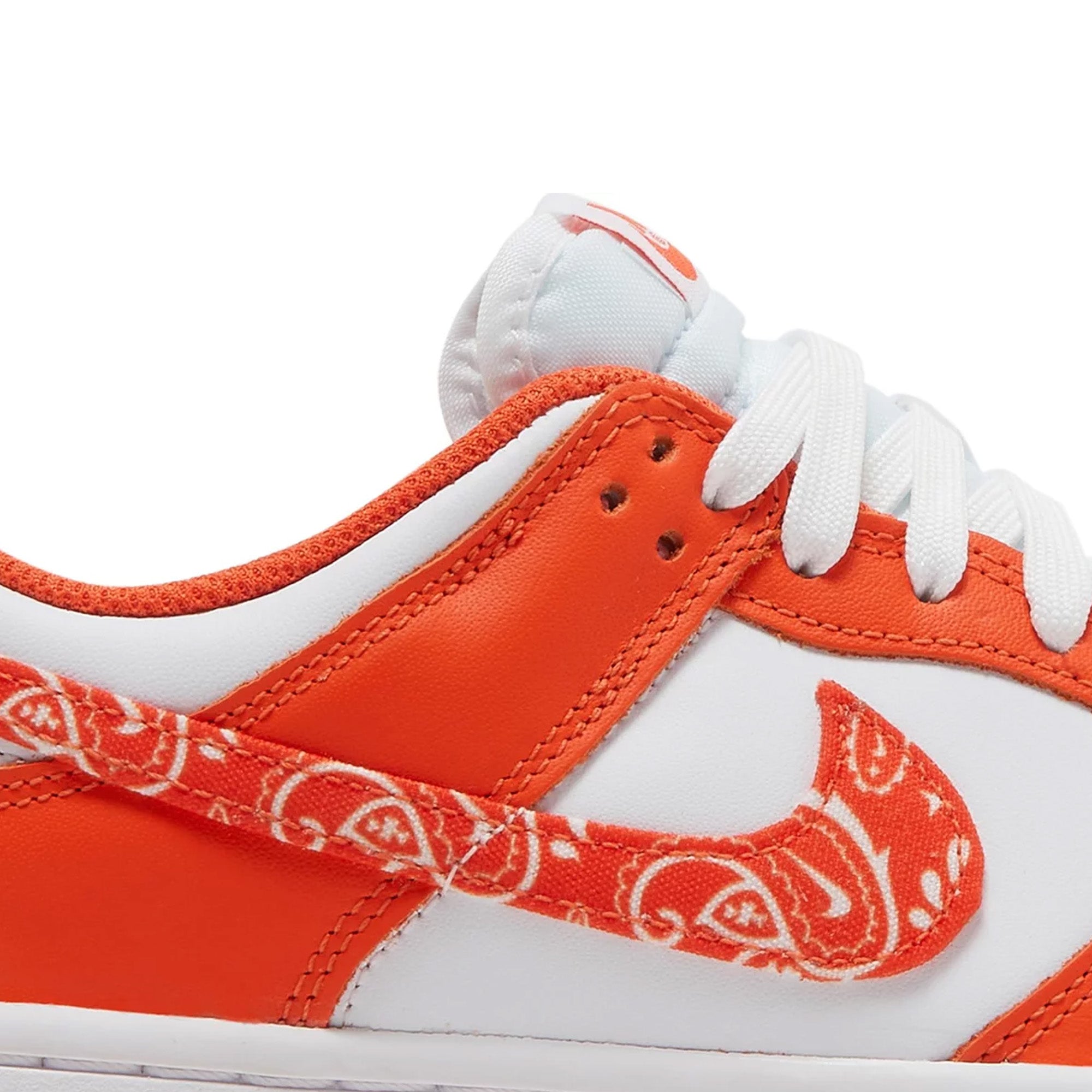 Nike Dunk Low Essential Paisley Pack Orange Women's Sneakers (2022) - Casual Streetwear Fashion Shoes for Women, Perfect for Everyday Wear & Urban Style