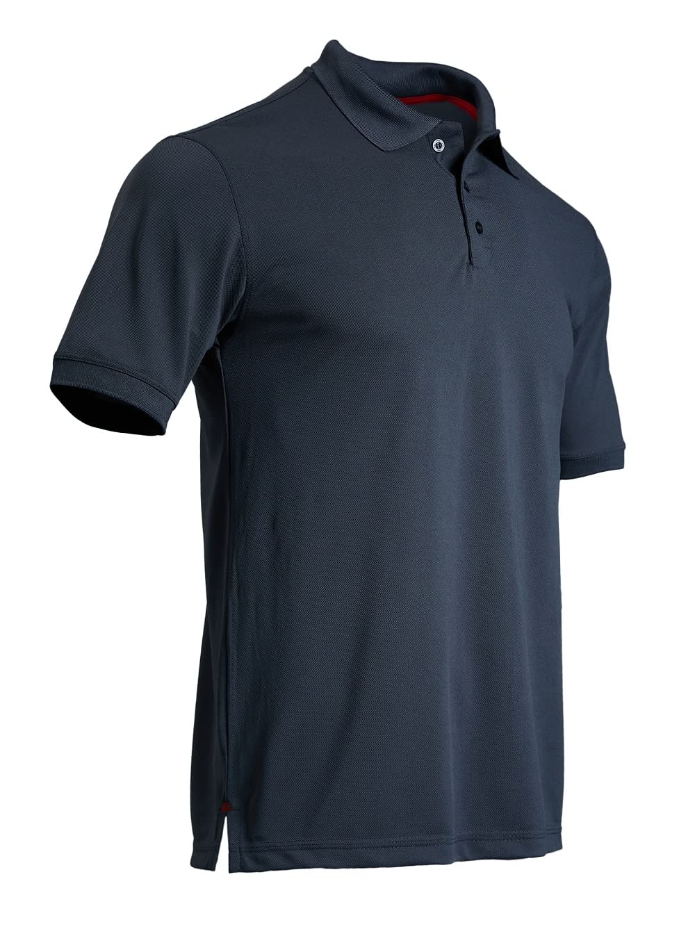 Facitisu Men's Performance Polo Shirts - Moisture Wicking Short Sleeve Active Shirts for Workout, Golf & Outdoor Sports | Gym, Running & Casual Wear