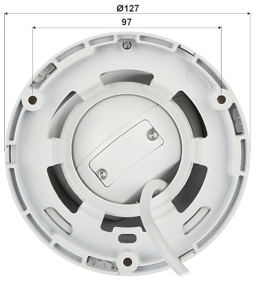 Hikvision DS-2CD2345G0P-I 4MP 180° Wide Angle Security Camera with IR Night Vision & SD Card Slot - Ideal for Home, Office, and Business Surveillance