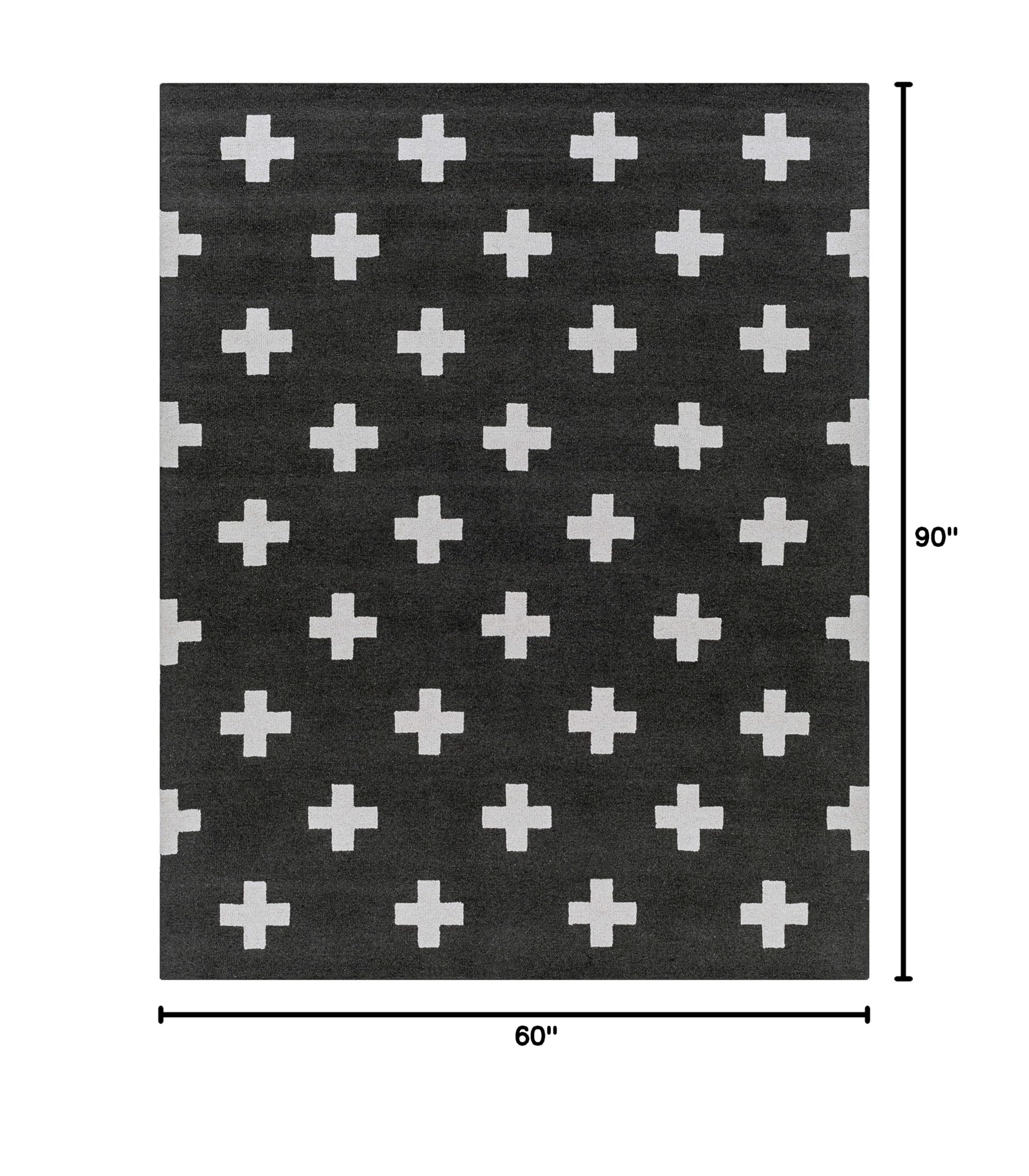 Hauteloom Shawanee Wool Area Rug 5' x 7'6