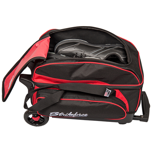 KR Strikeforce Kolors Double Roller Bowling Bag - Premium 2-Ball Bowling Bag with Wheels for Easy Transport | Perfect for League Play & Tournament Travel