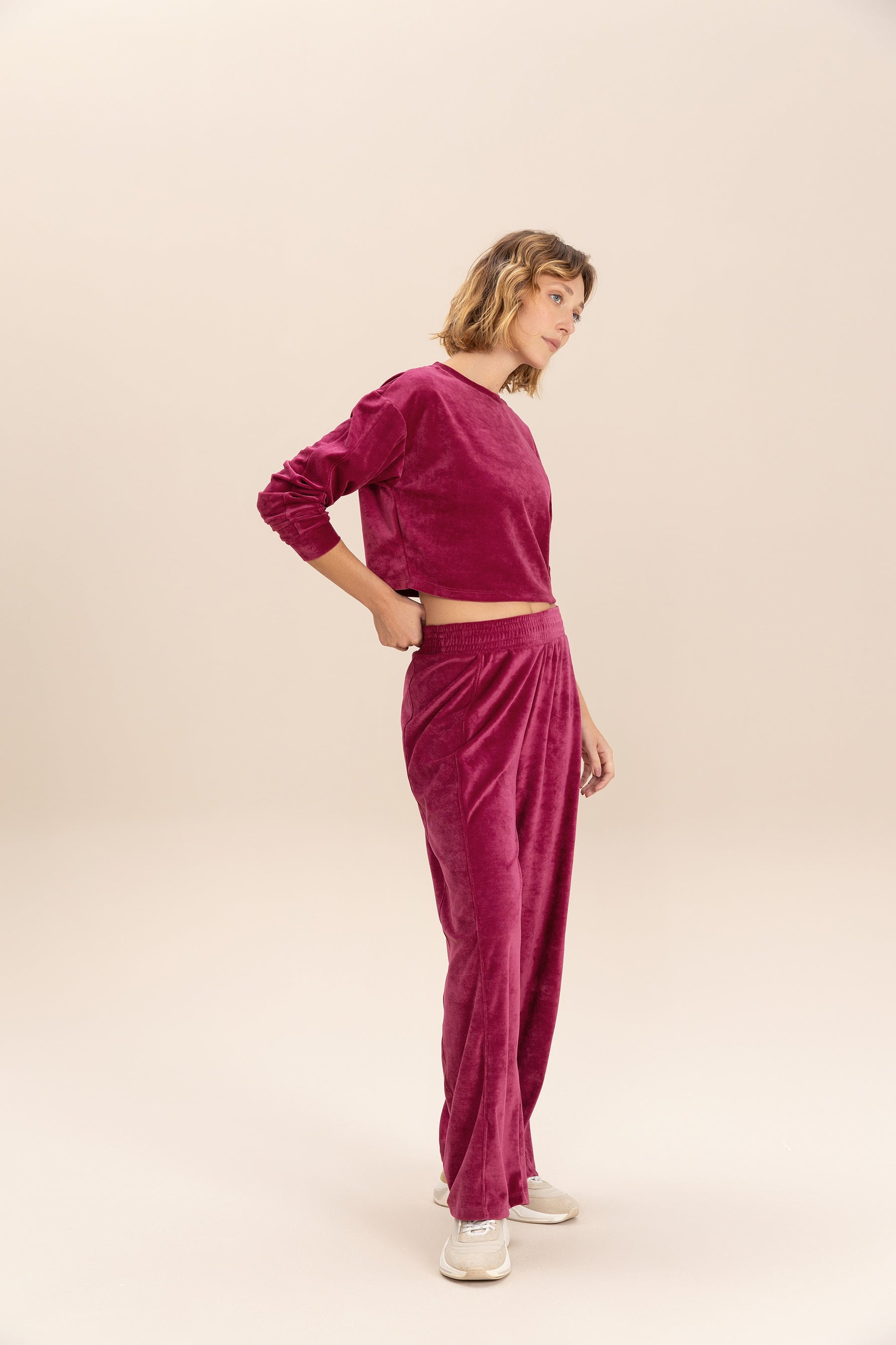 Soft Plush Straight Leg Pants for Women - Cozy Lounge & Sleepwear - Perfect for Home Relaxation, Yoga, and Casual Outings