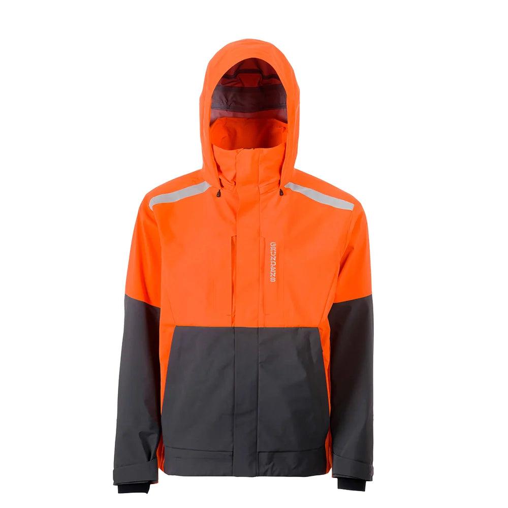 **Grundens Gambler Gore-Tex Fishing Jacket - Waterproof & Breathable Rain Jacket for Men - Ideal for Boating, Hiking, and Outdoor Adventures**