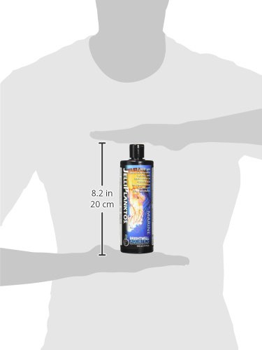 Brightwell Aquatics JelliPlanktos - 500ml Amino Acid-Fortified Plankton Suspension (1-2,000 Micron) for Jellyfish & Planktivorous Marine Life - Perfect for Reef Tanks & Aquariums