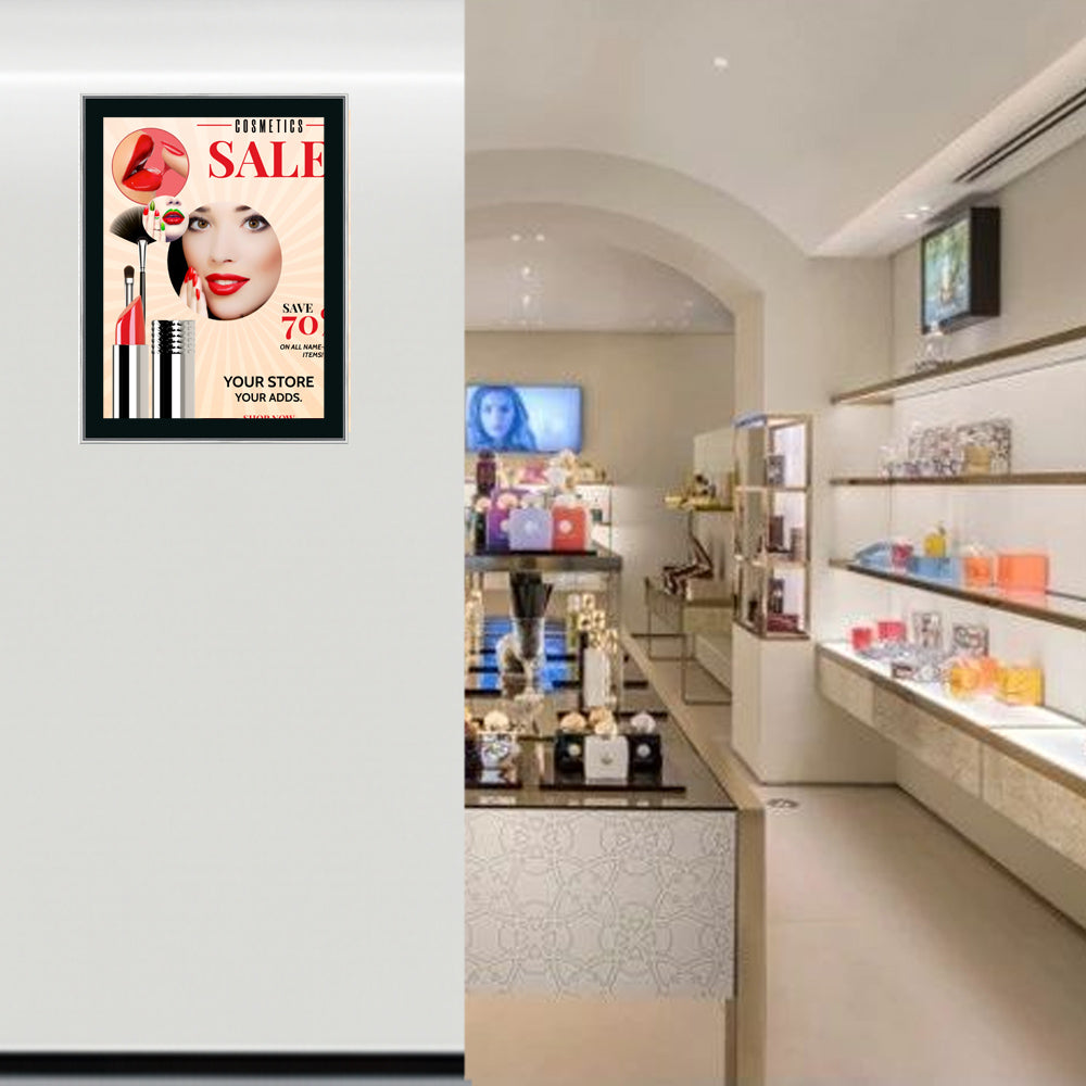 12x20 Poster Frame - SwingFrame Classic Black Display for Wall Art, Photos & Posters - Perfect for Home, Office & Gallery Decor