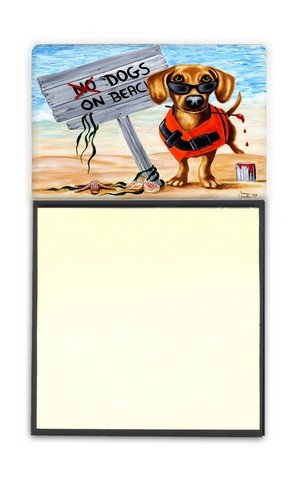 Dachshund Sticky Note Holder for Desk - Cute Dog-Themed Office Organizer for Notes, Reminders & Memos | Perfect for Home, Office & School Use