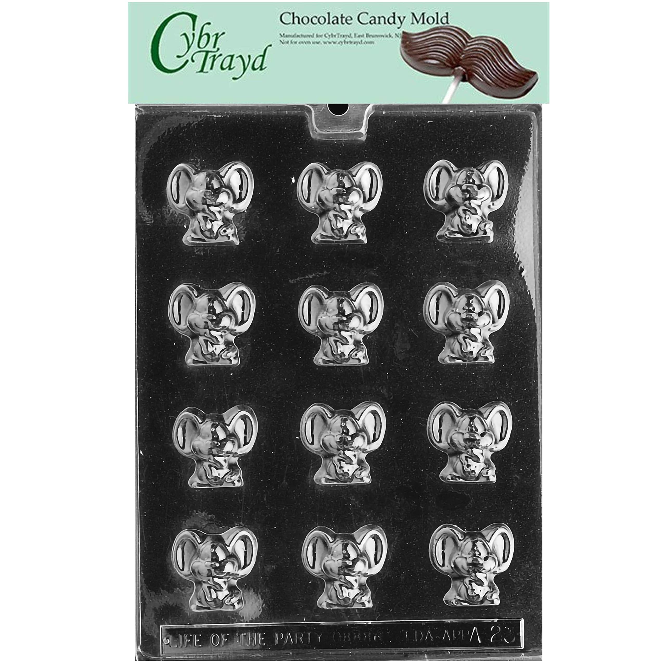 Mini Mouse Chocolate Candy Mold for Baking - Perfect for Birthday Parties, Baby Showers & Holiday Treats