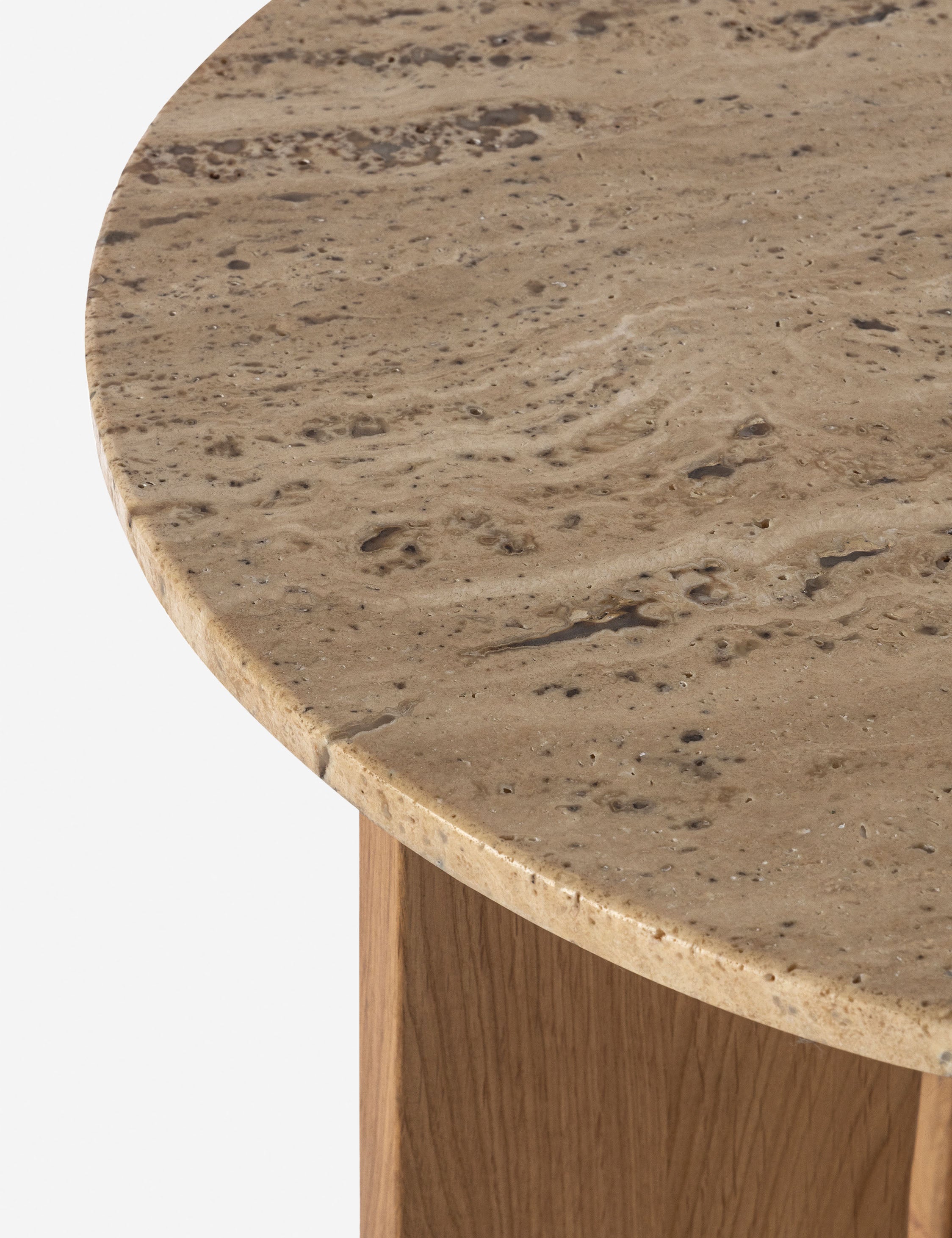 Modern Dahl Round Side Table - 18 Inch Small Accent Table for Living Room, Bedroom, or Office - Perfect for Coffee, Books, and Decor