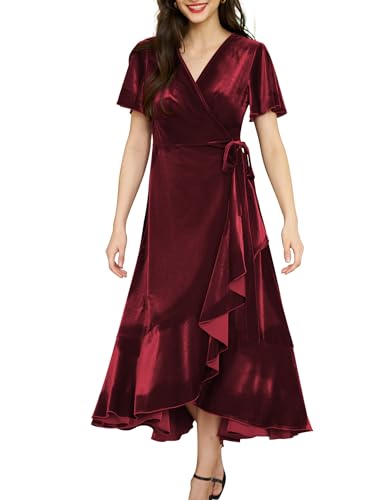 Velvet Dark Red