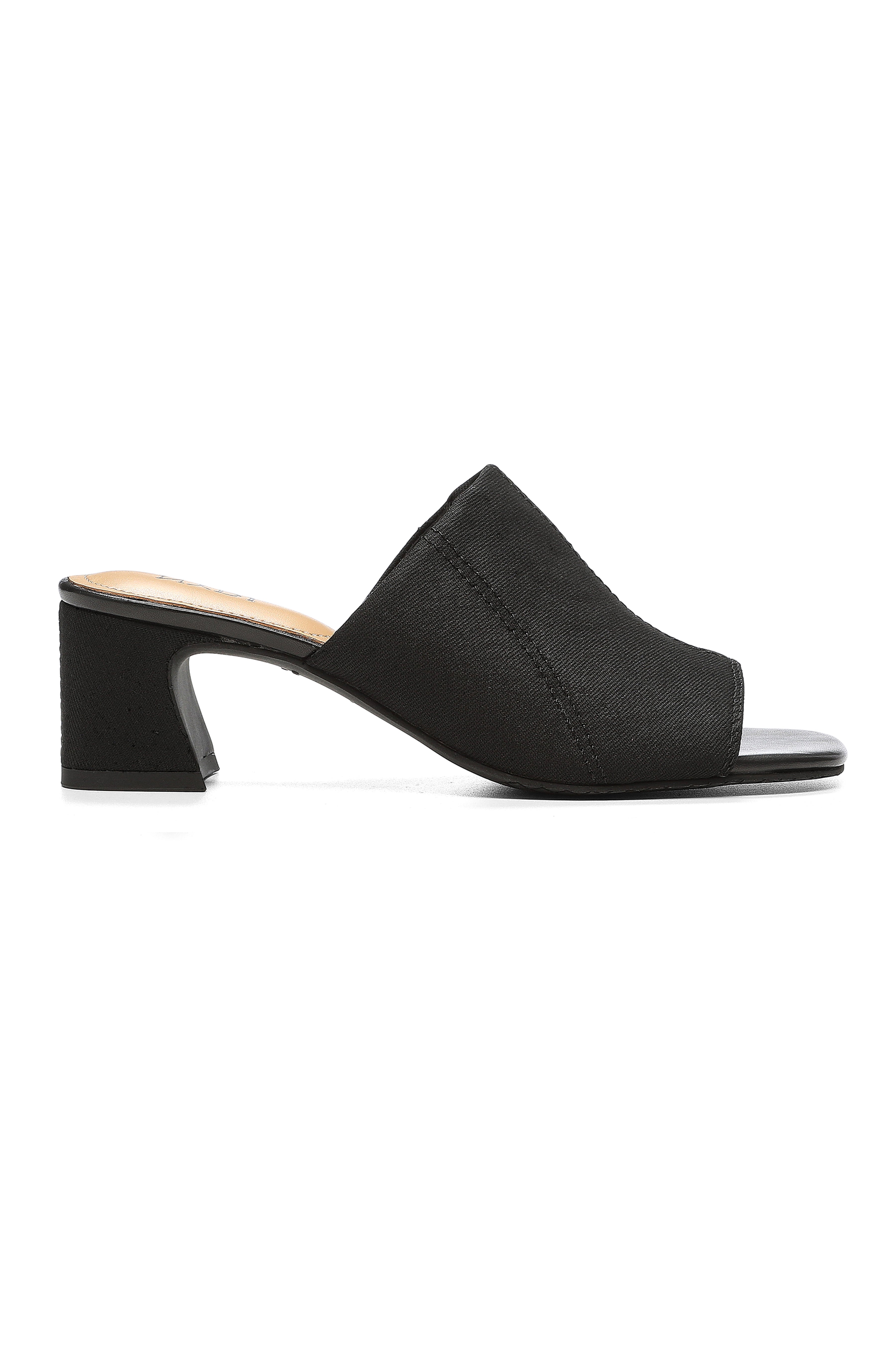 Gwen Stretch Mules for Women - Comfortable Slip-On Black Shoes | Perfect for Casual Wear, Office & Everyday Outfits