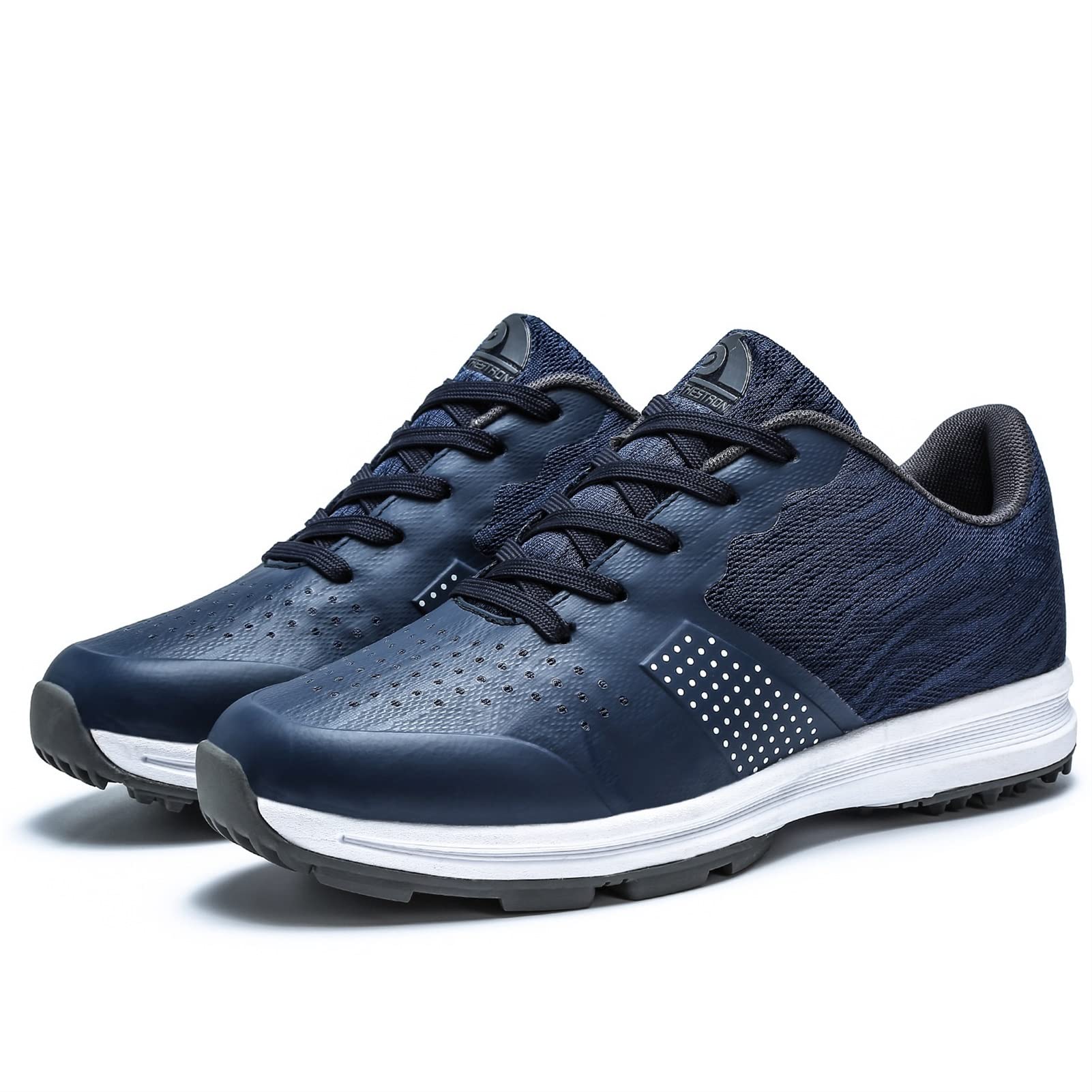 Waterproof Golf Shoes for Men - Breathable Spiked Golf Training Sneakers in 5 Colors | Perfect for Wet Conditions & Course Play