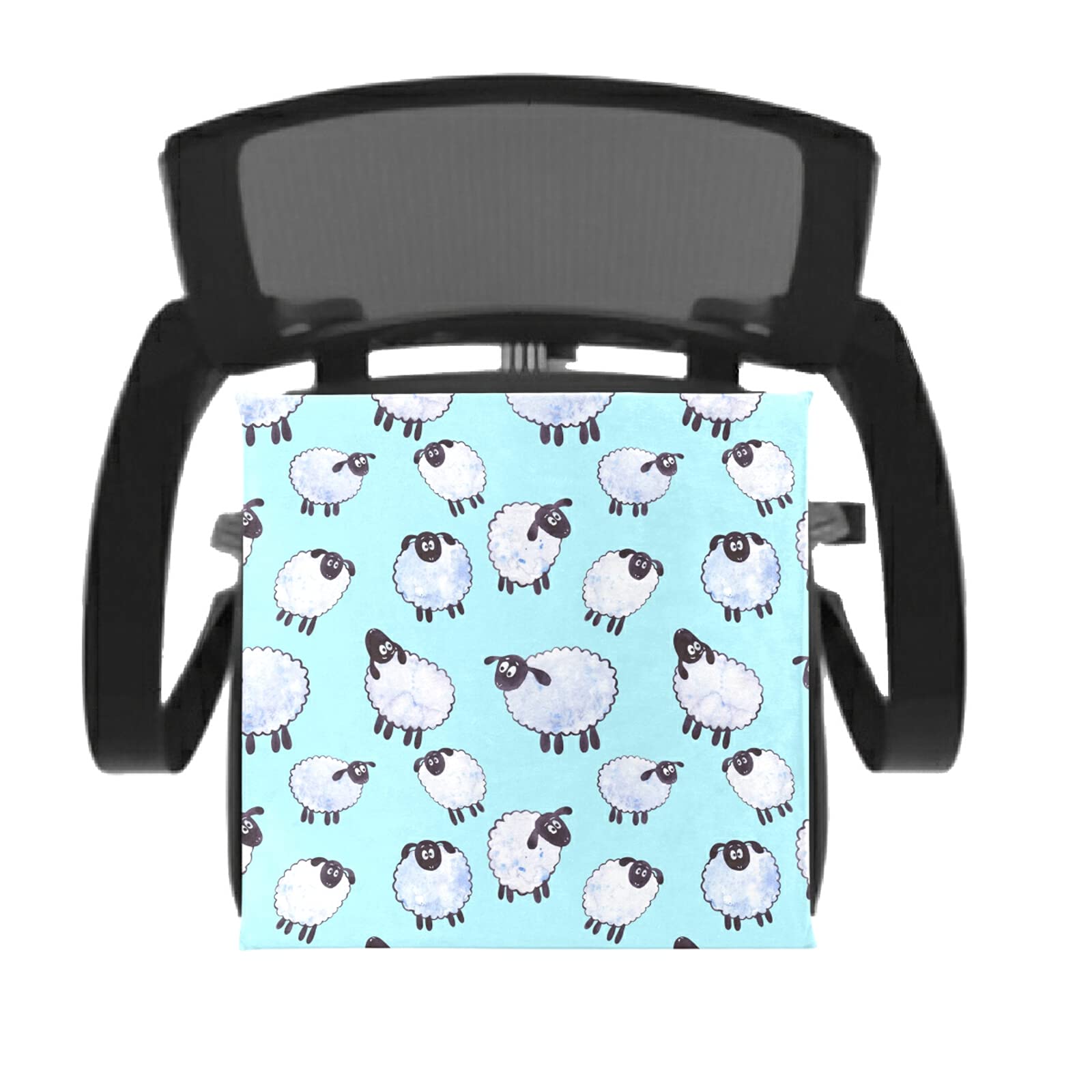 Memory Foam Sheep Chair Cushion - Washable Comfort Seat Pad for Dining, Kitchen & Office Chairs | Home & Office Comfort Solution