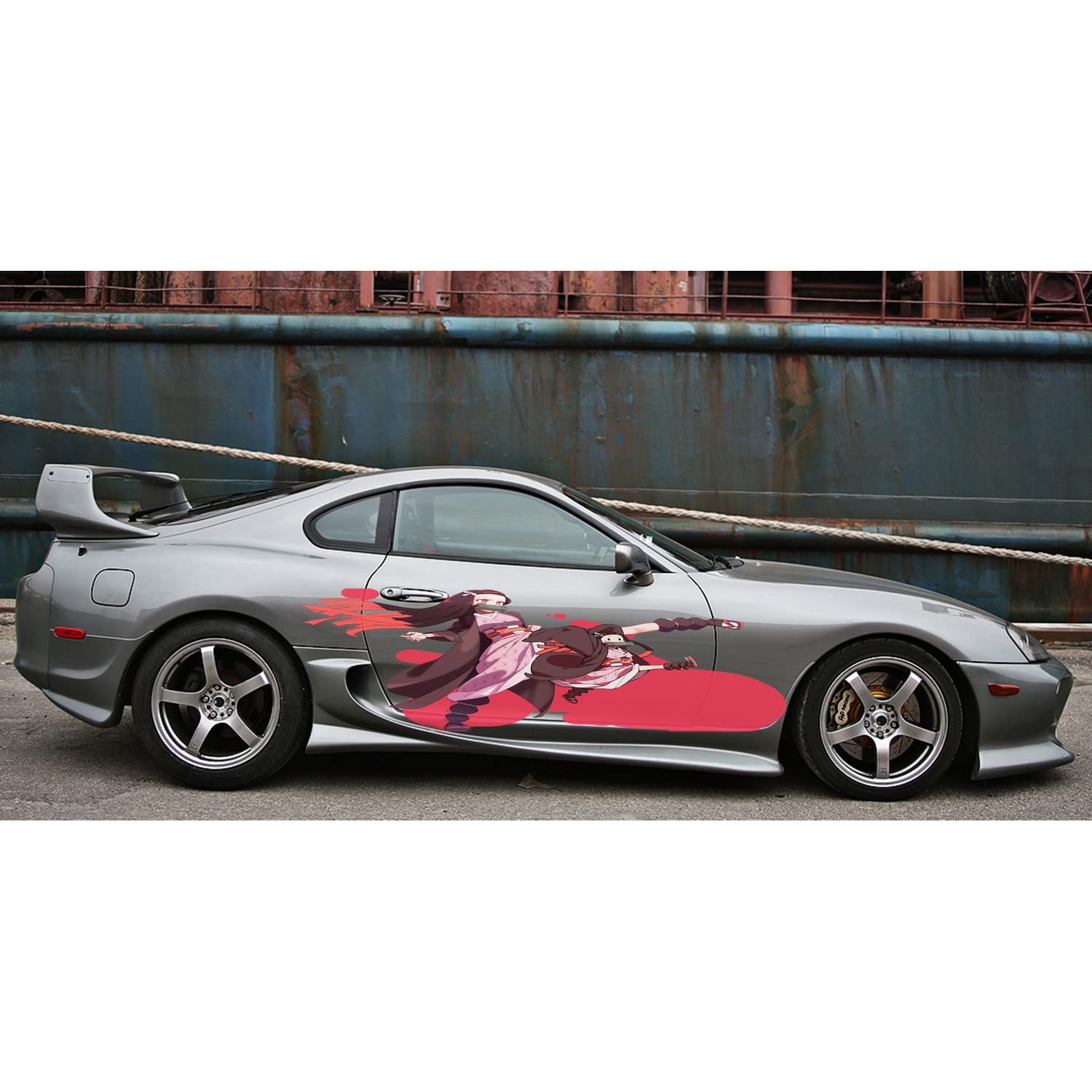 Anime Girls Vinyl Car Wrap - 20x60 Inches - Sexy Anime Decal for Car Side Graphics - Waterproof & Durable Sticker for Vehicles, Trucks, Laptops - Perfect for Anime Fans & Car Enthusiasts