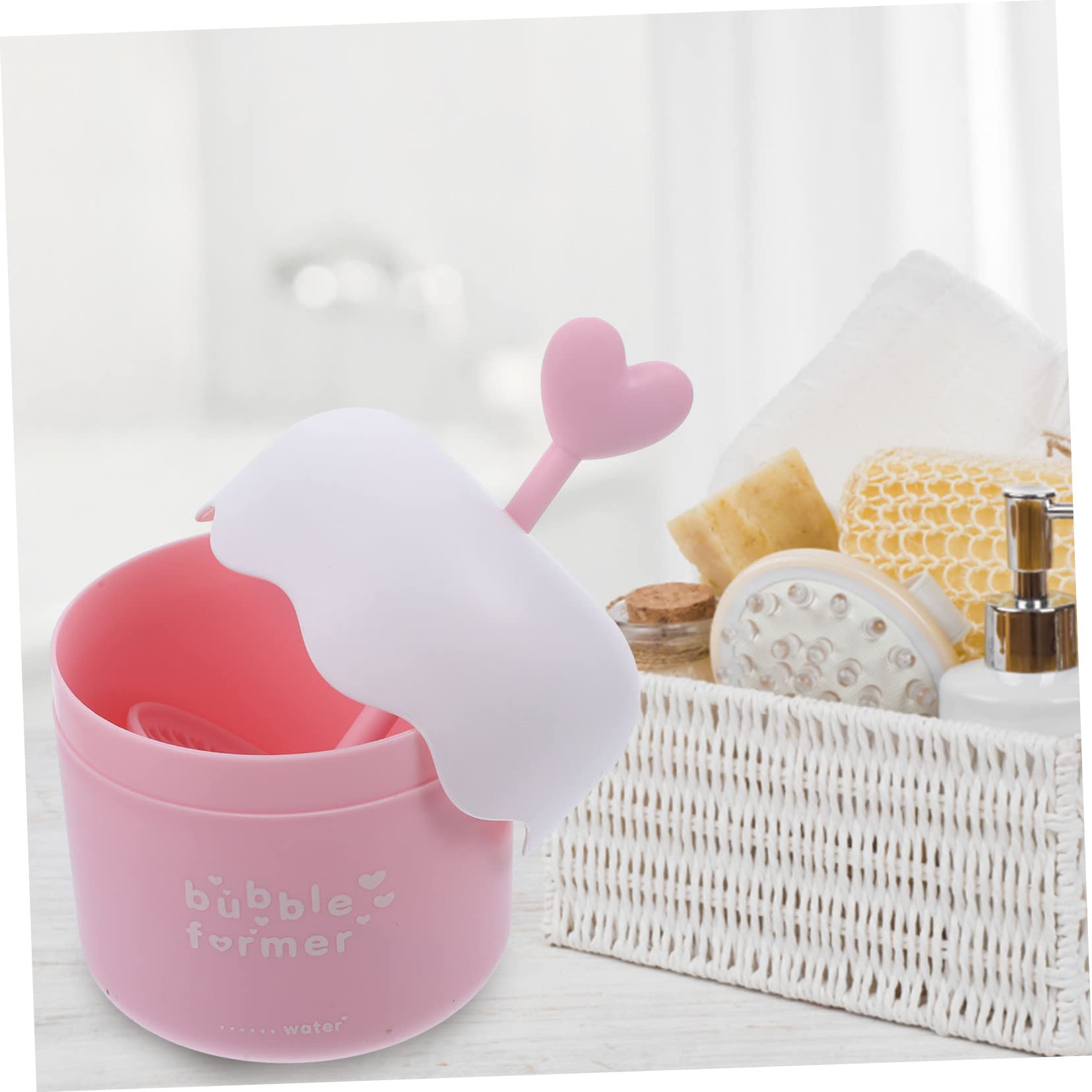 FOMIYES 3-Piece Deep Marshmallow Foamers - Handheld Skin Care Foam Maker Tool for Cream & Cleanser | Rich Lather Generator | Cute Bath Accessory | Perfect for Facial Cleansing, Shaving & DIY Skincare at Home
