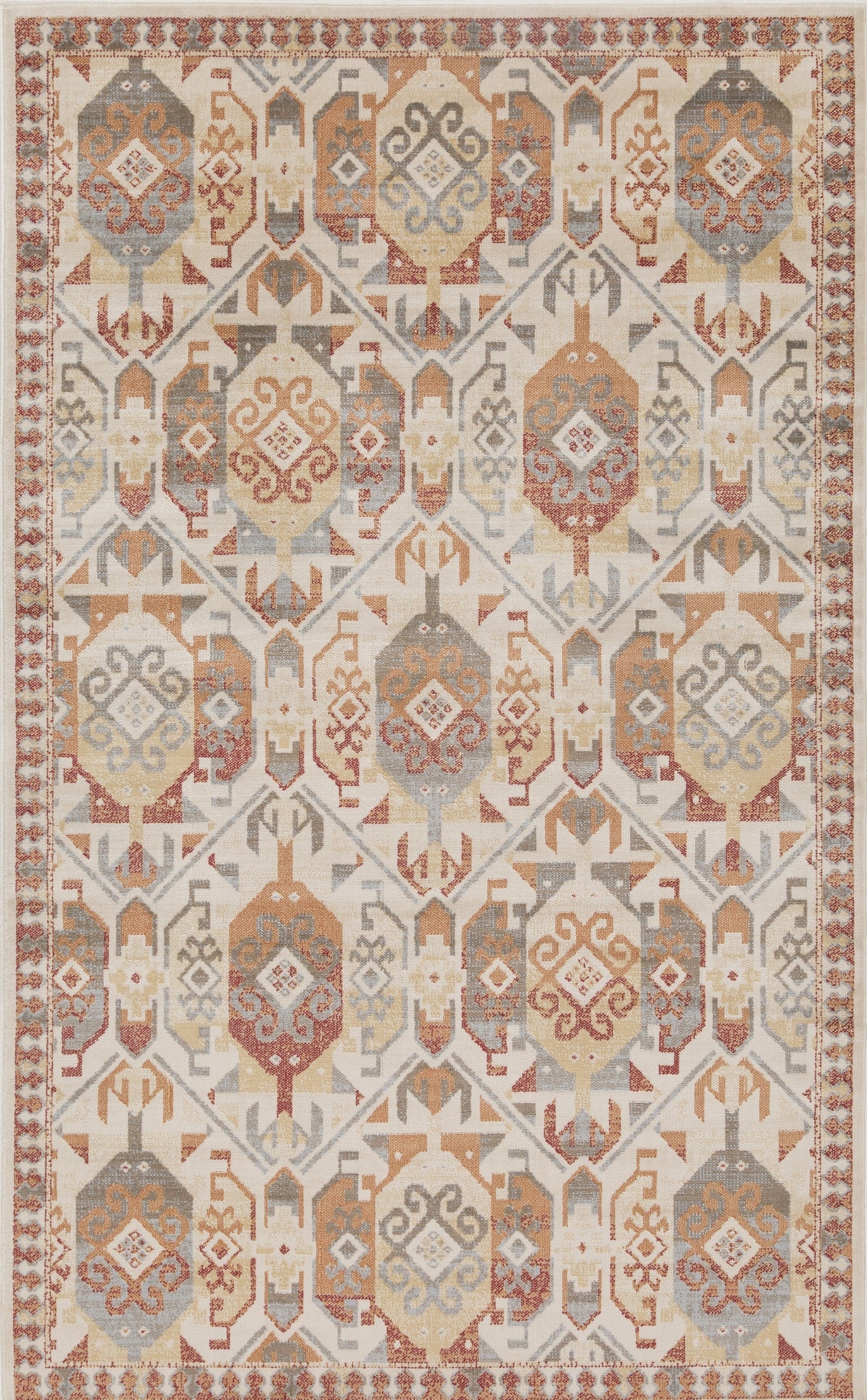 Zuleyka Aztec Southwestern Area Rug - Handwoven Indoor Bohemian Floor Mat for Living Room, Bedroom & Dorm Decor | Non-Slip Tribal Design