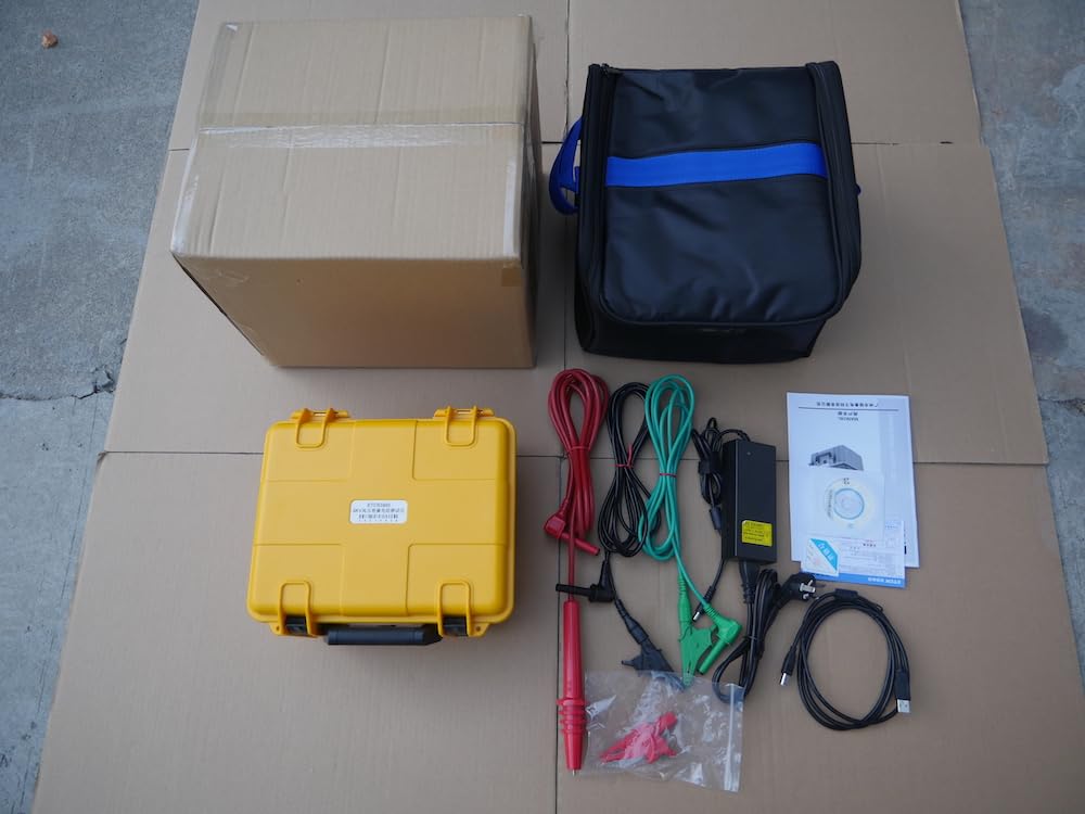 ETCR3480A Digital Insulation Resistance Tester 5KV, 0.1MΩ-400GΩ - High Voltage Electrical Safety Testing Device for Industrial Equipment, Power Lines & Home Appliances | Perfect for Electricians, Engineers & DIY Home Maintenance