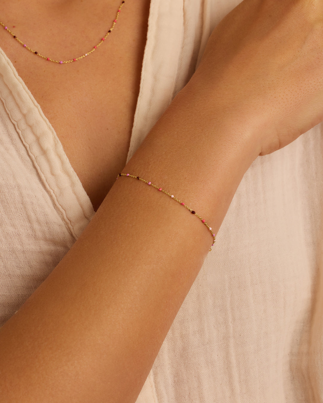 Elegant Capri Bracelet for Women - Adjustable Beaded Wristband for Casual & Formal Wear - Perfect for Gifts, Parties, and Everyday Accessories