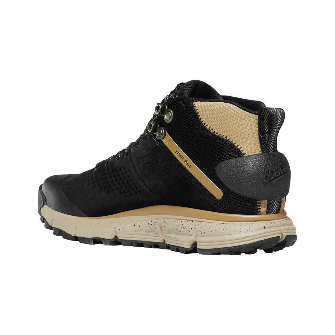 Trail 2650 Women's Mid 4 GTX Hiking Boots - Waterproof, Lightweight & Durable for Outdoor Adventures - Black/Khaki Color - Perfect for Hiking, Trekking & Backpacking