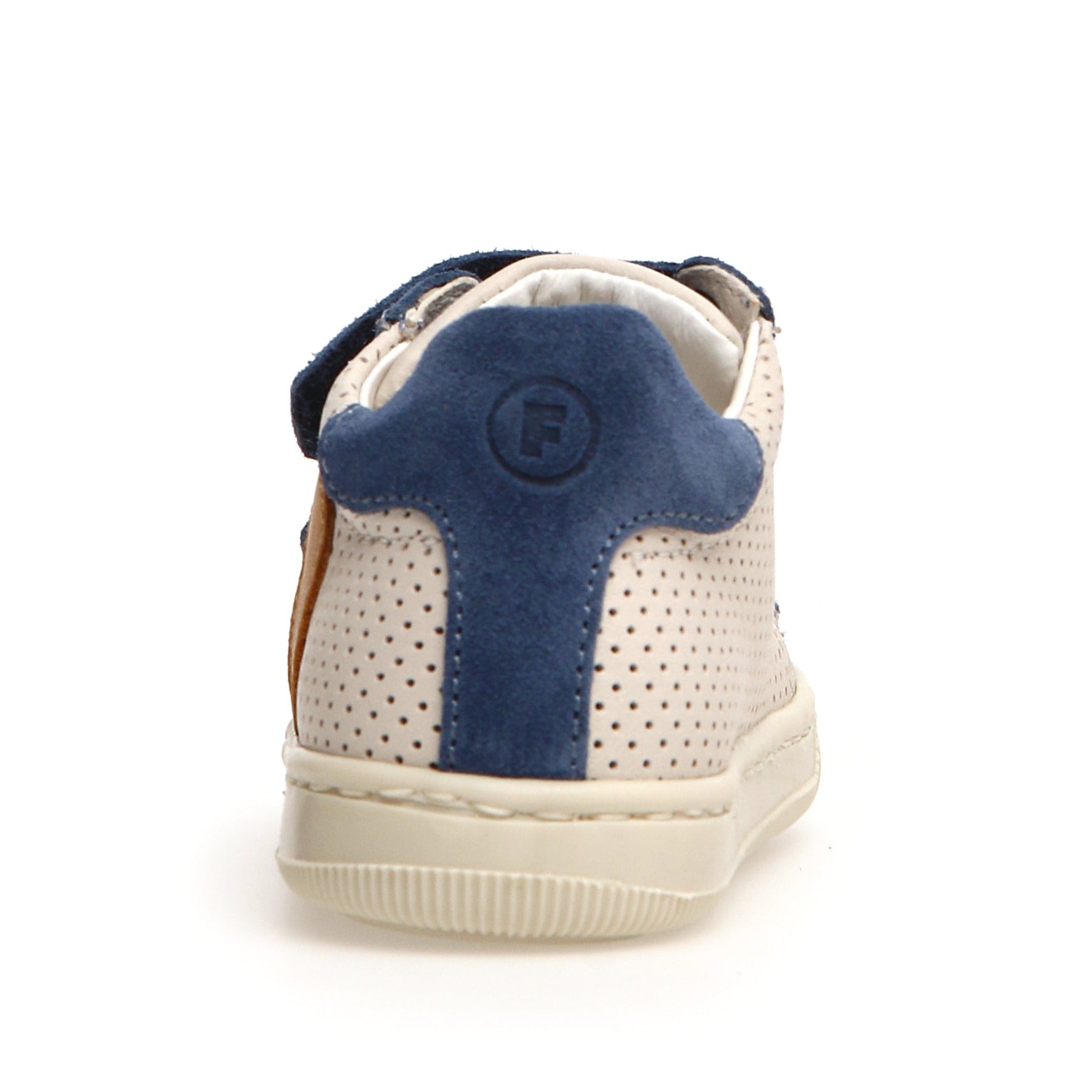 Falcotto Kids' Fashion Sneakers for Boys & Girls - Comfortable Lightweight Casual Shoes in Azure Milk Color | Perfect for School, Play & Everyday Wear