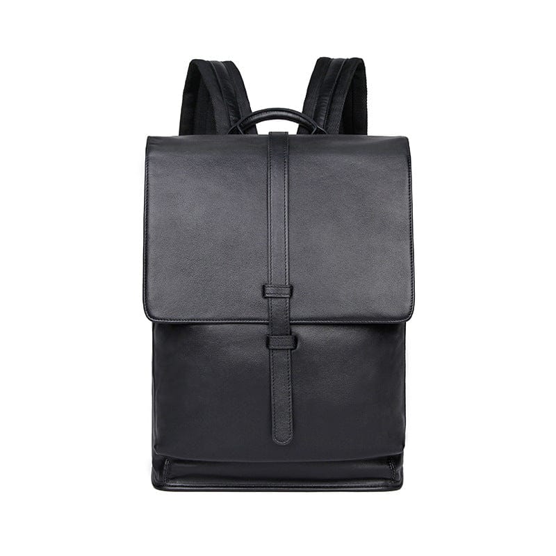 Stylish Small Black Leather Backpack Purse for Women - Perfect for Travel, Work & Everyday Use