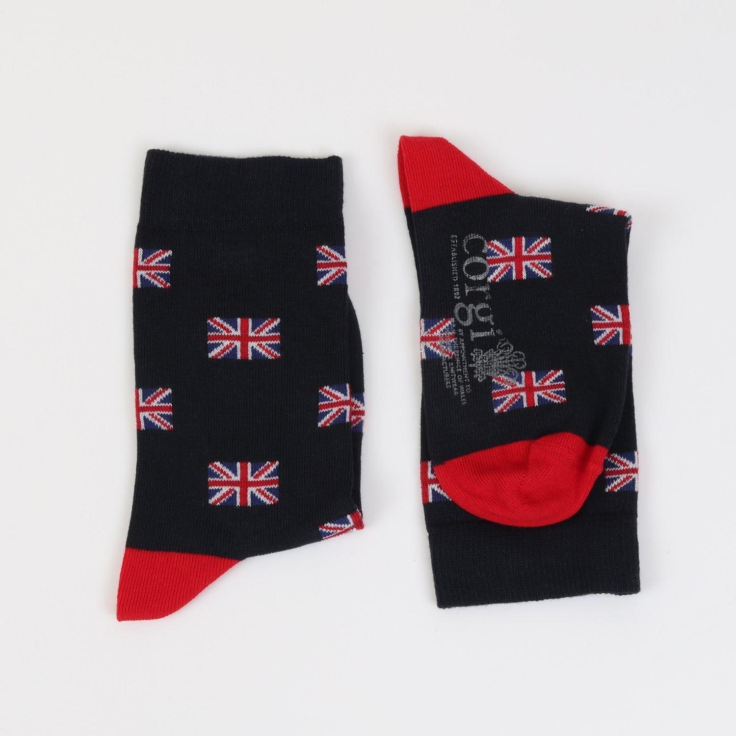 Kids Union Jack Cotton Socks - British Flag Pattern Ankle Socks for Boys & Girls - Soft Breathable Cotton Socks for School, Sports & Everyday Wear